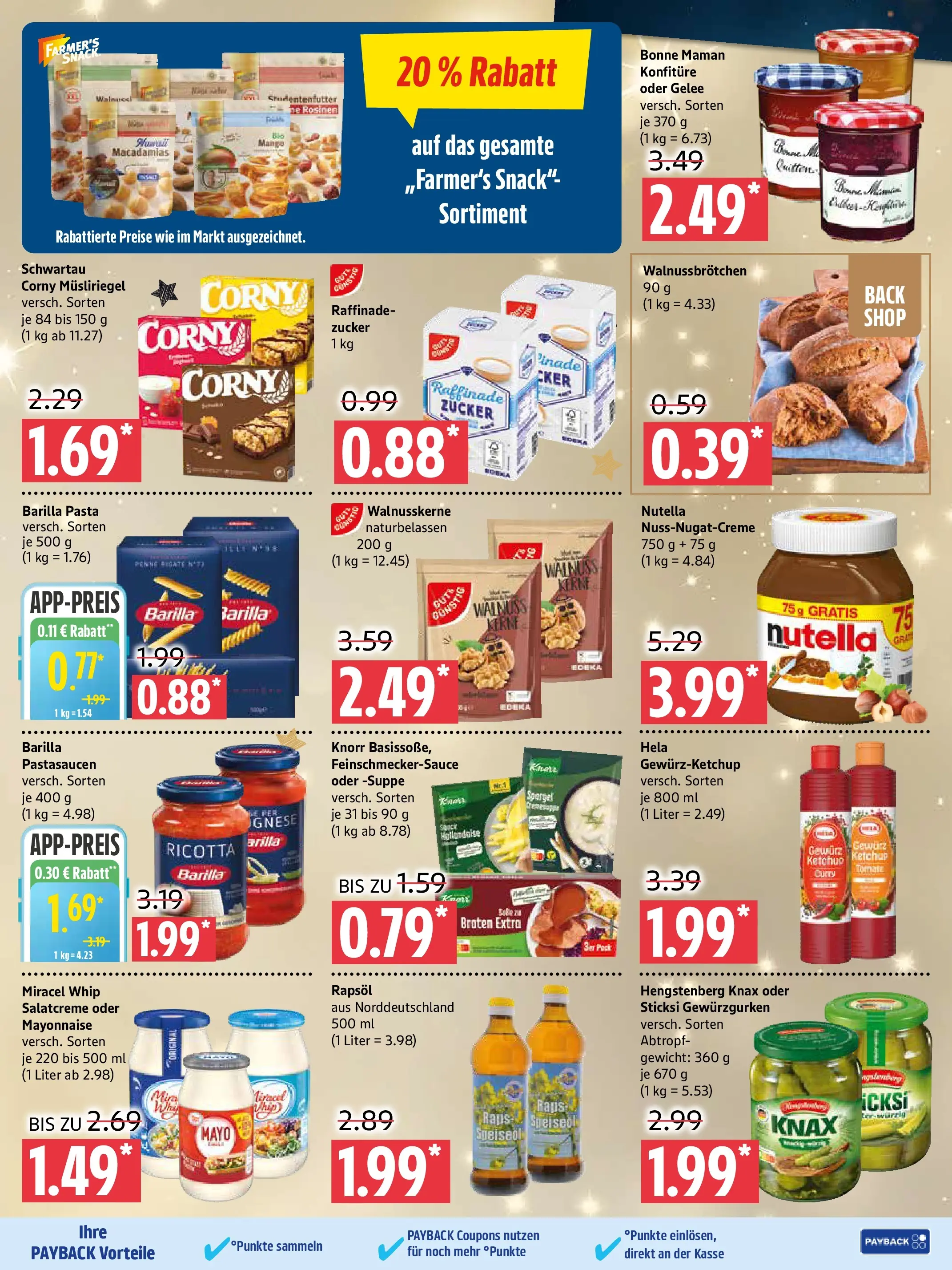 Edeka prospekt Prenzlau	 (ab 15.12.2025) » Angebote Online | Seite: 5 | Produkte: Rapsöl, Mayonnaise, Pasta, Bonne maman