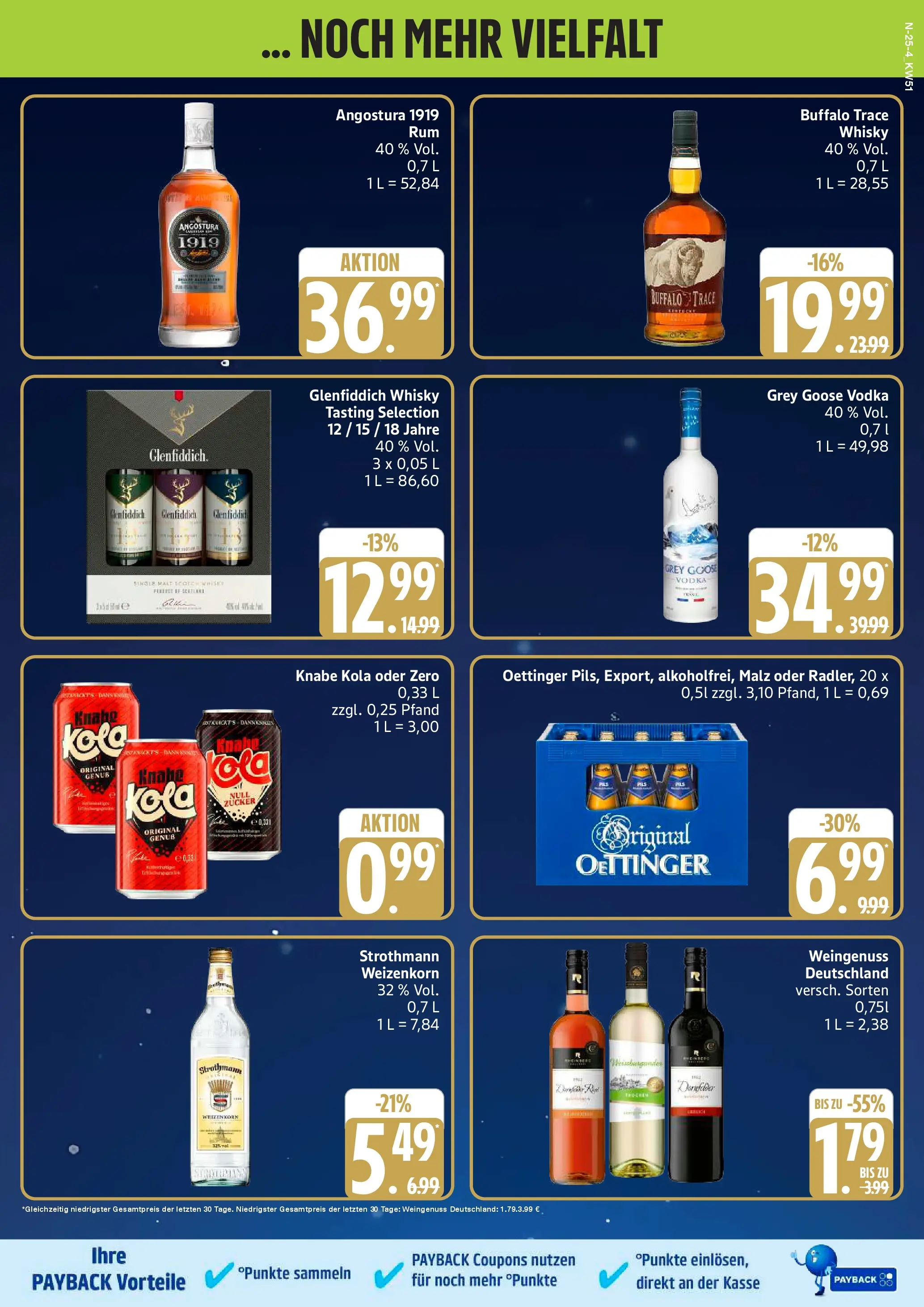 Edeka prospekt Neuenkirchen	 (ab 15.12.2025) » Angebote Online | Seite: 25 | Produkte: Whisky, Cola, Oettinger, Vodka