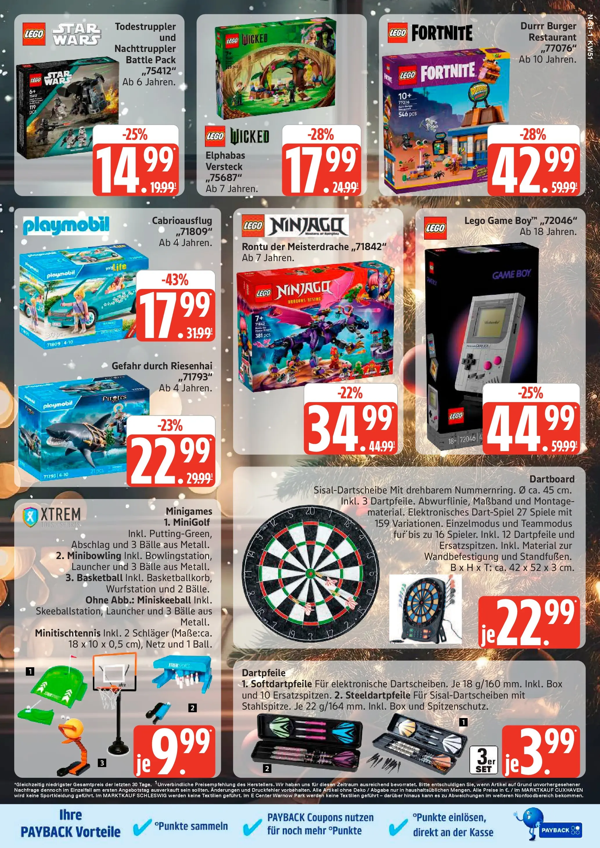 Edeka prospekt Cuxhaven	 (ab 14.12.2025) » Angebote Online | Seite: 31 | Produkte: Box, Burger, Basketball