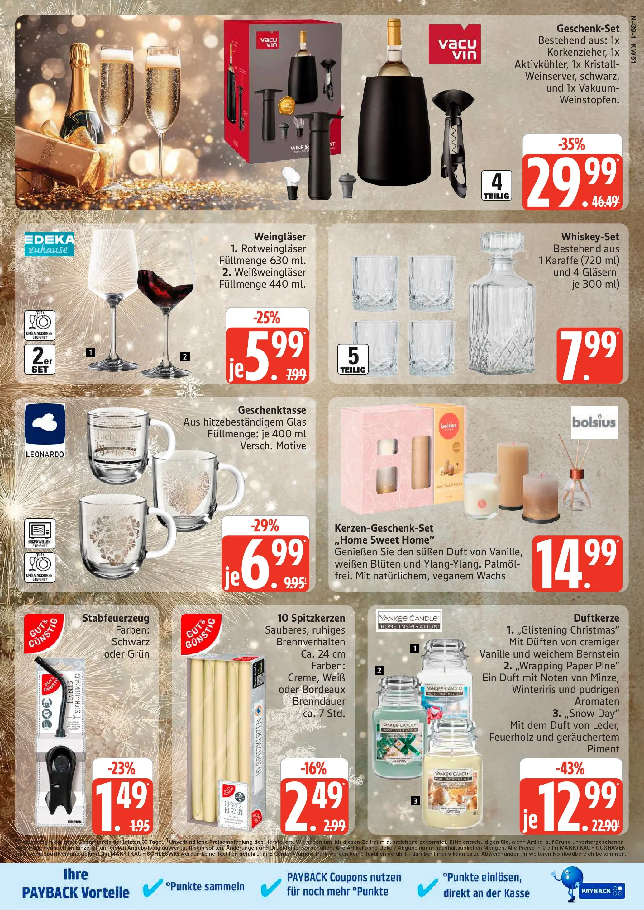 Edeka prospekt Cuxhaven	 (ab 14.12.2025) » Angebote Online | Seite: 39 | Produkte: Duft, Whiskey