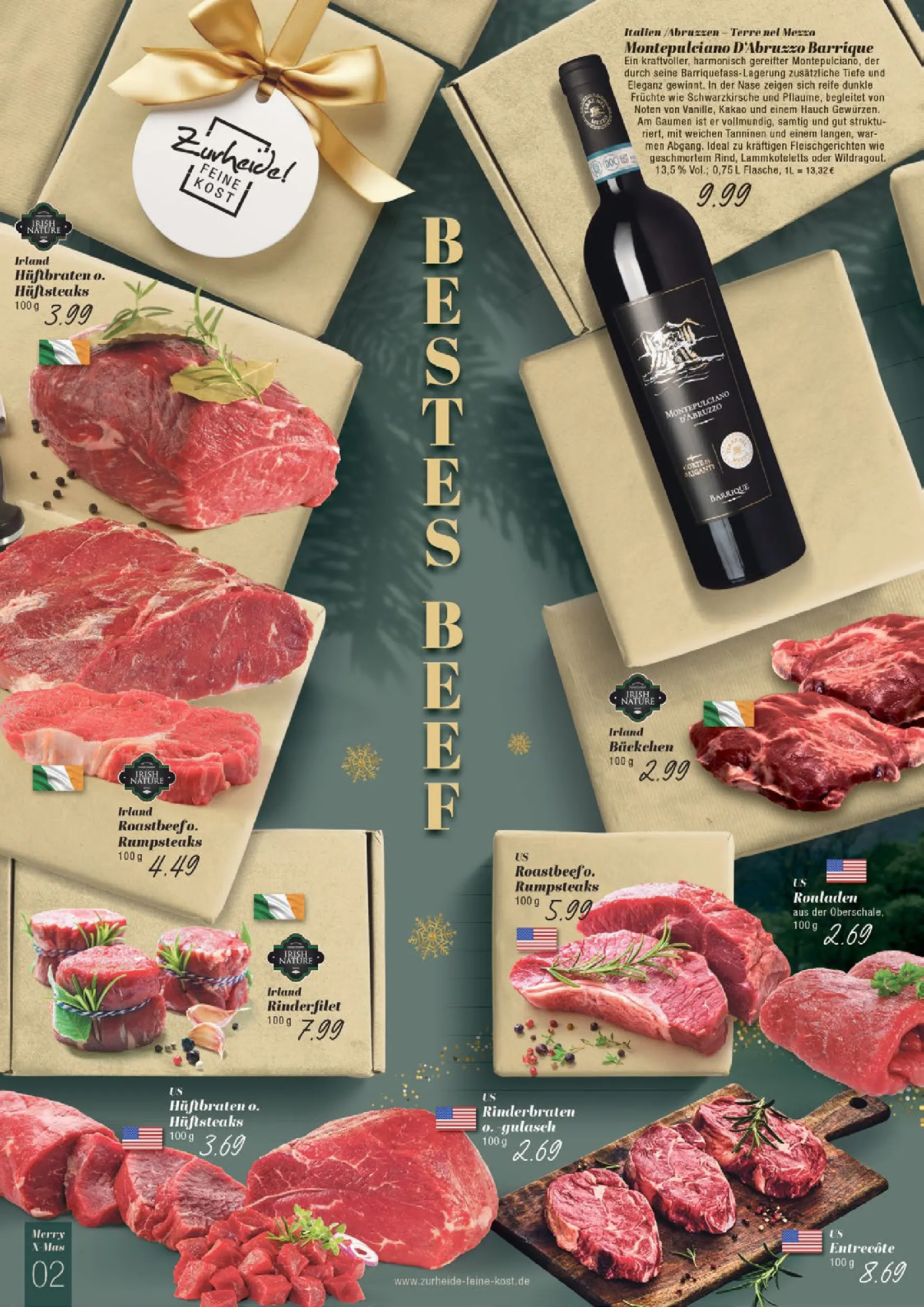 Edeka prospekt Gladbeck	 (ab 15.12.2025) » Angebote Online | Seite: 2 | Produkte: Top, Rinderbraten, Rinderfilet, Gulasch