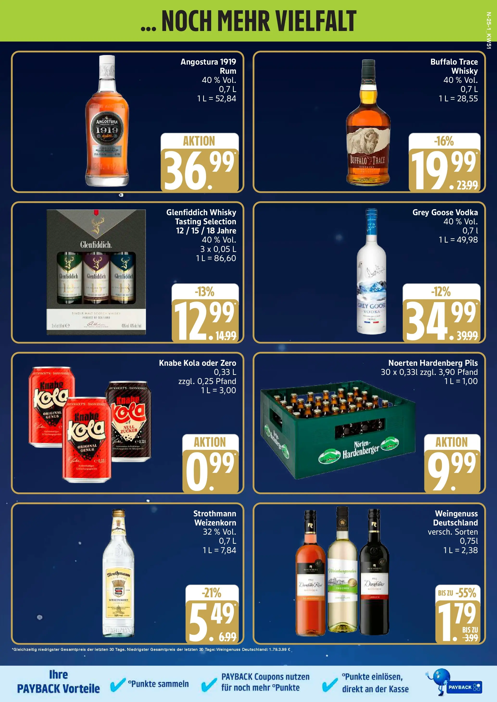 Edeka prospekt Cuxhaven	 (ab 14.12.2025) » Angebote Online | Seite: 25 | Produkte: Whisky, Cola, Pils, Vodka