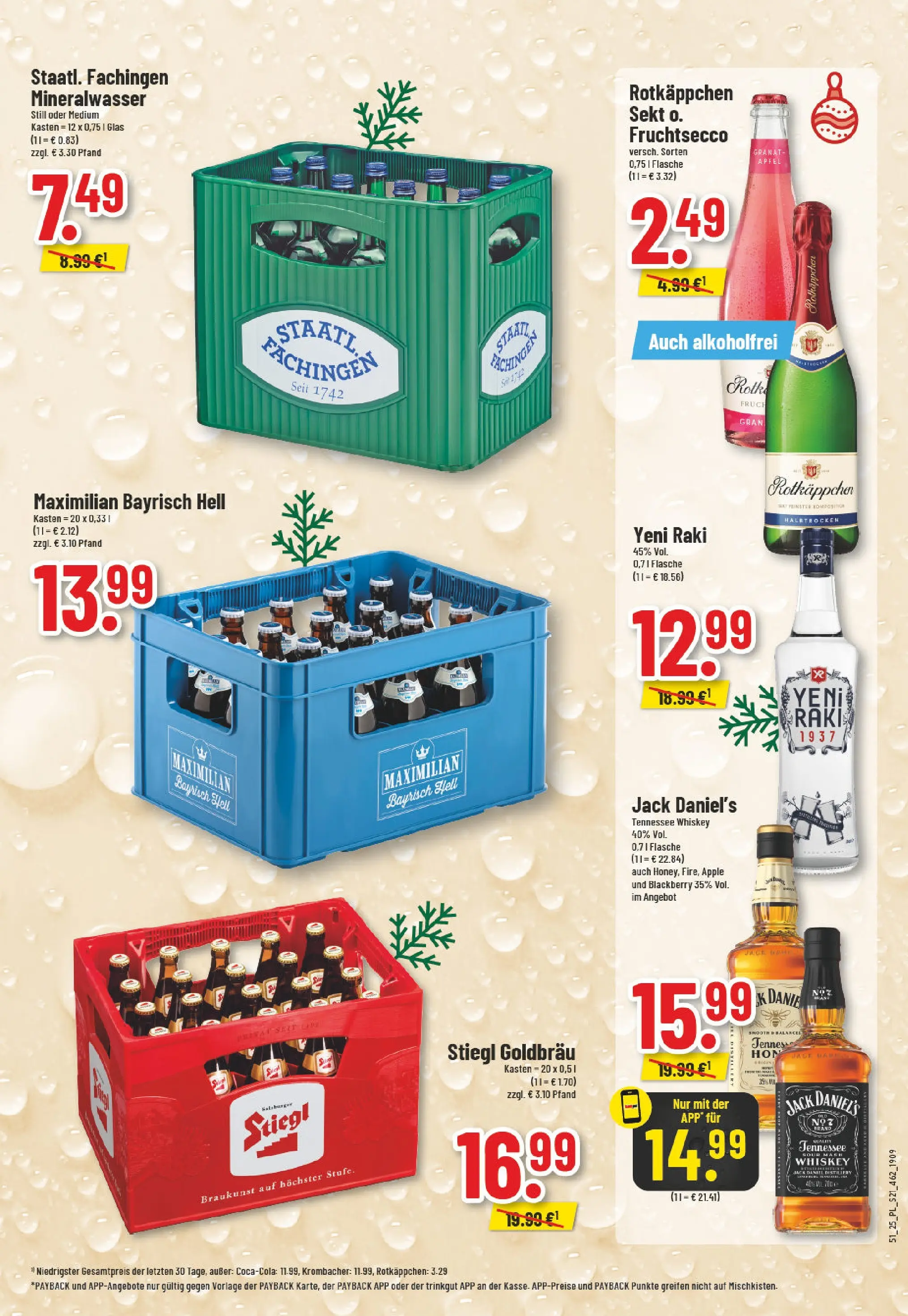 Edeka prospekt Moers-Rheinkamp	 (ab 15.12.2025) » Angebote Online | Seite: 21 | Produkte: Sekt, Mineralwasser, Fruchtsecco, Rotkäppchen