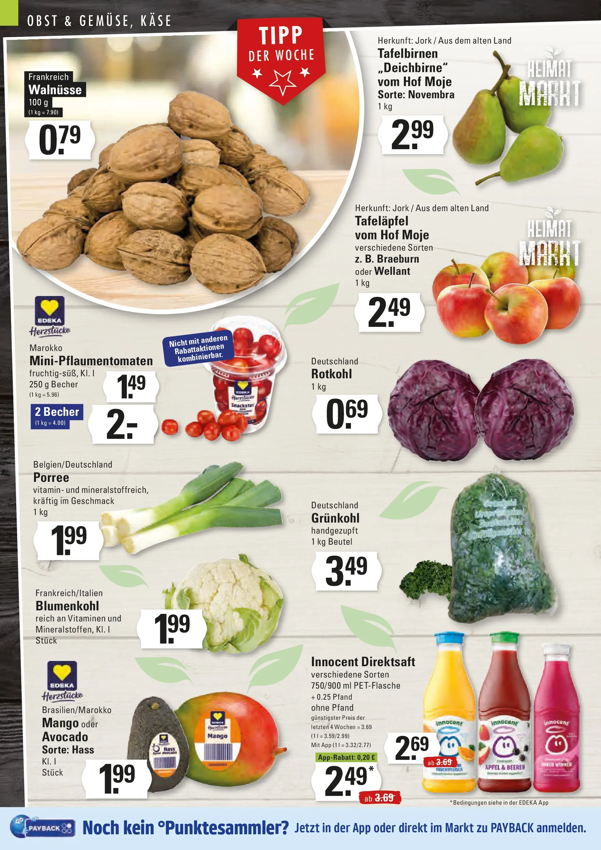 Edeka prospekt Hamburg	 (ab 15.12.2025) » Angebote Online | Seite: 2 | Produkte: Walnüsse, Rotkohl, Äpfel, Avocado