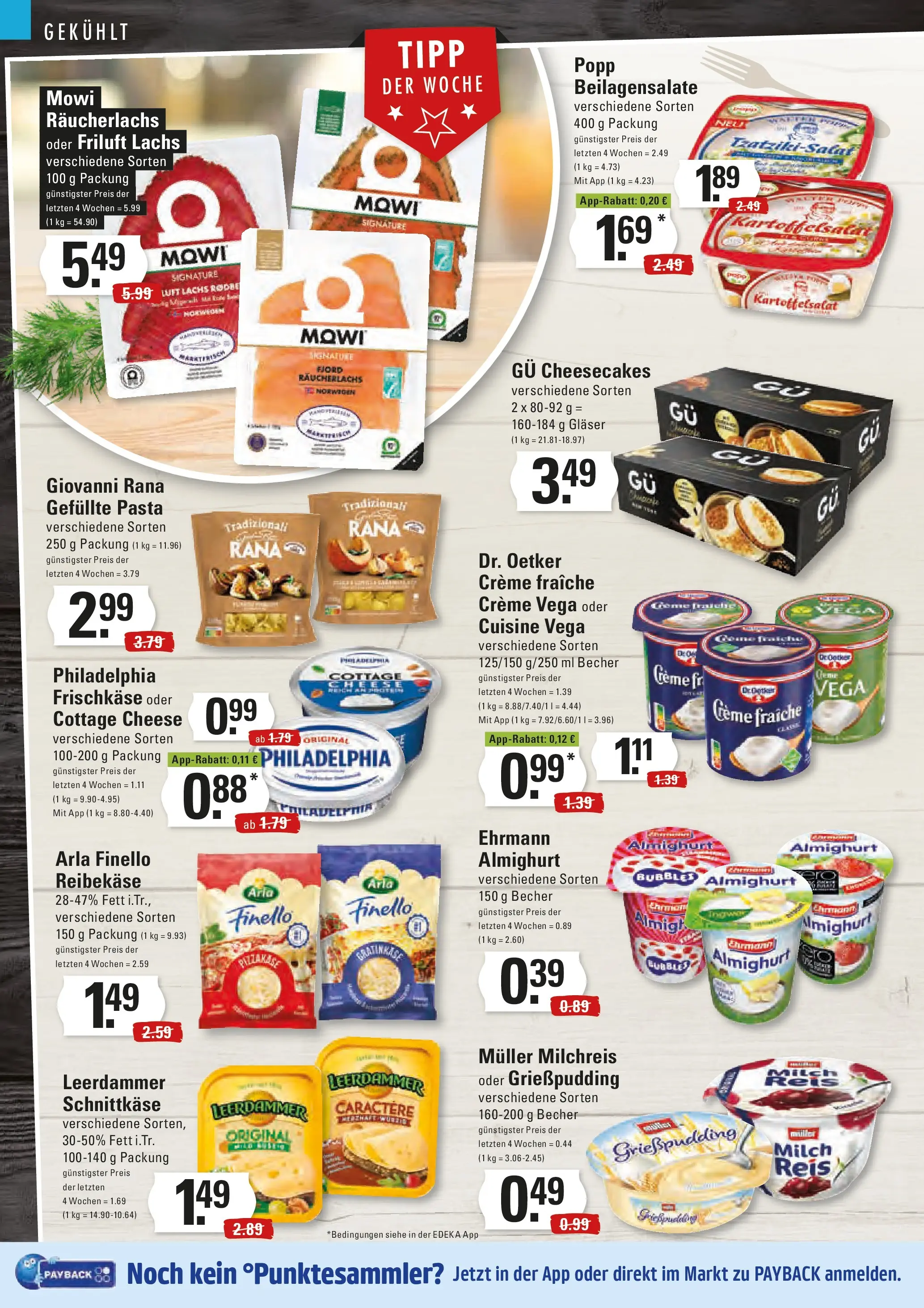 Edeka prospekt Hamburg	 (ab 15.12.2025) » Angebote Online | Seite: 8 | Produkte: Creme, Reis, Reibekase, Frischkase