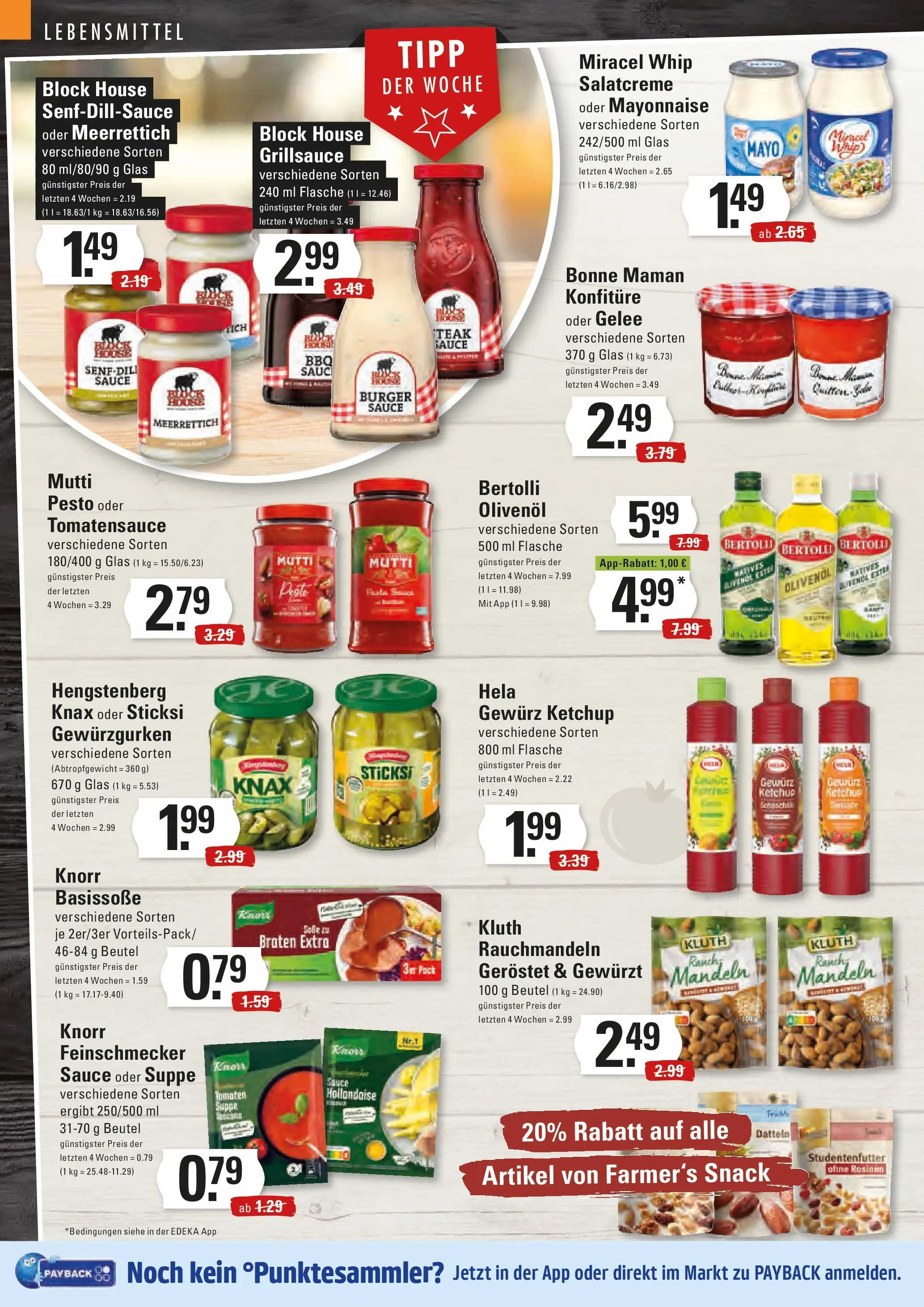 Edeka prospekt Hamburg	 (ab 15.12.2025) » Angebote Online | Seite: 14 | Produkte: Burger, Bertolli olivenol, Rosinen, Ketchup