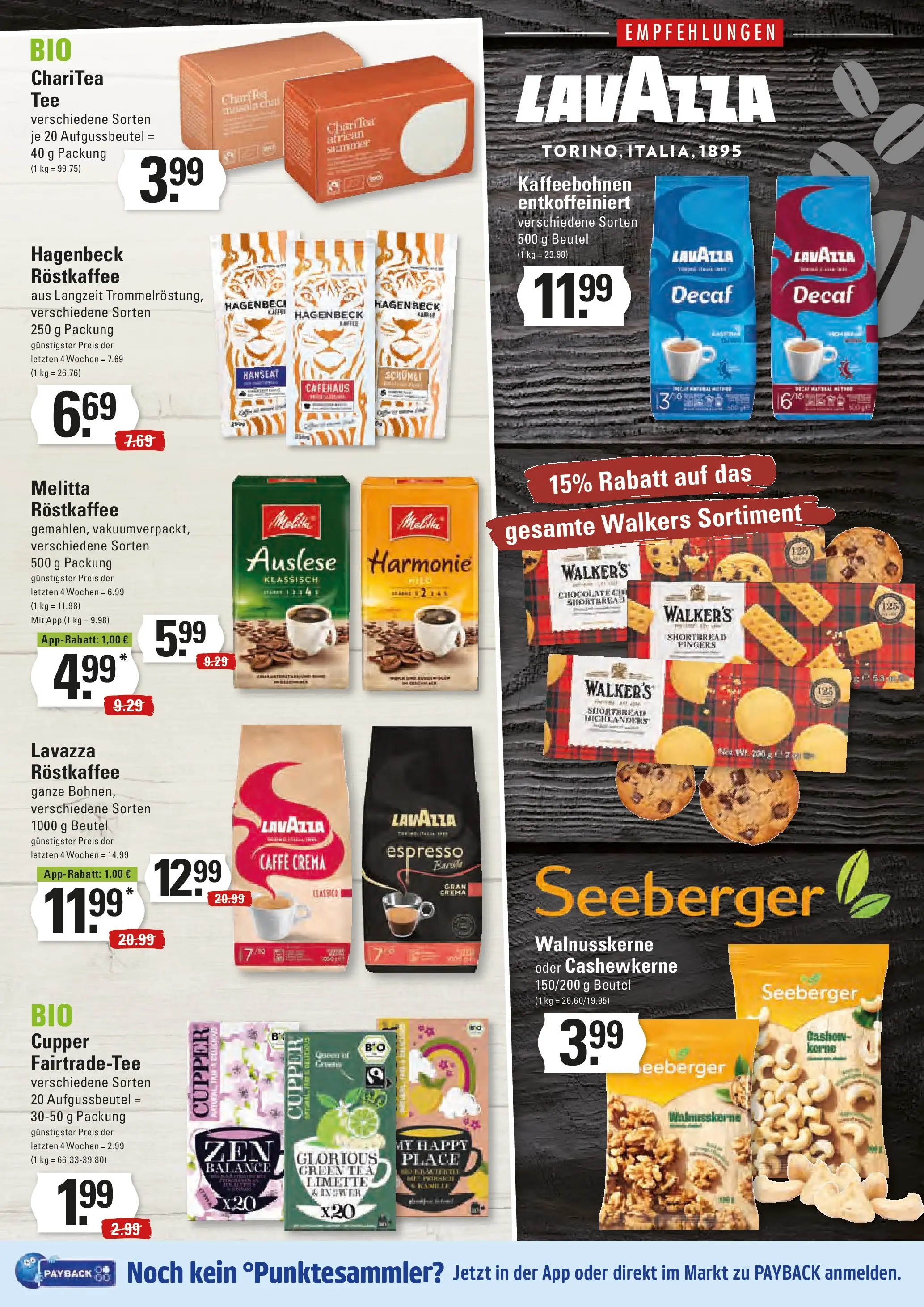 Edeka prospekt Hamburg	 (ab 15.12.2025) » Angebote Online | Seite: 15 | Produkte: Melitta, Lavazza, Limette, Tee