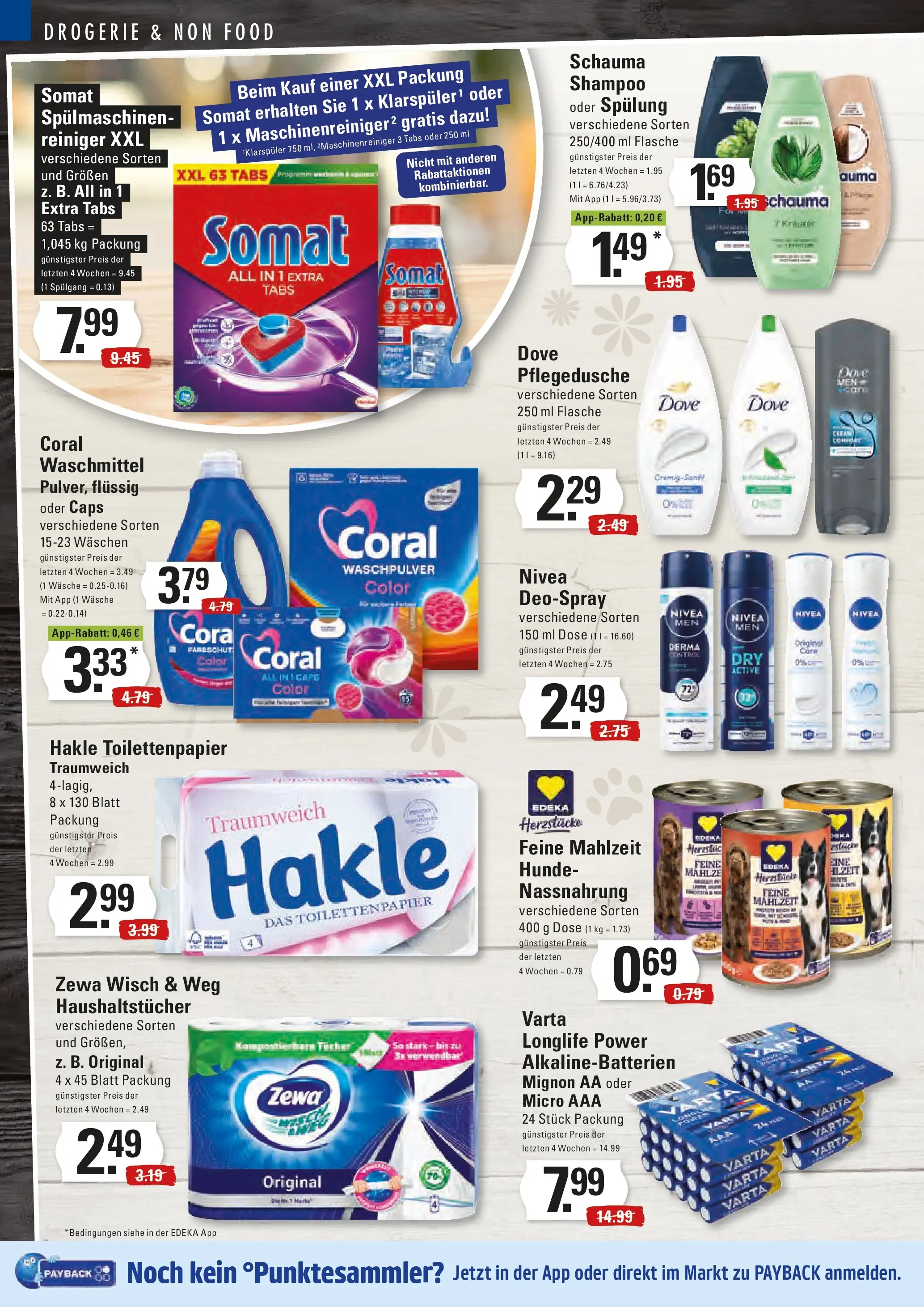 Edeka prospekt Stade	 (ab 15.12.2025) » Angebote Online | Seite: 16 | Produkte: Schauma shampoo, Coral waschmittel, Zewa, Deodorant