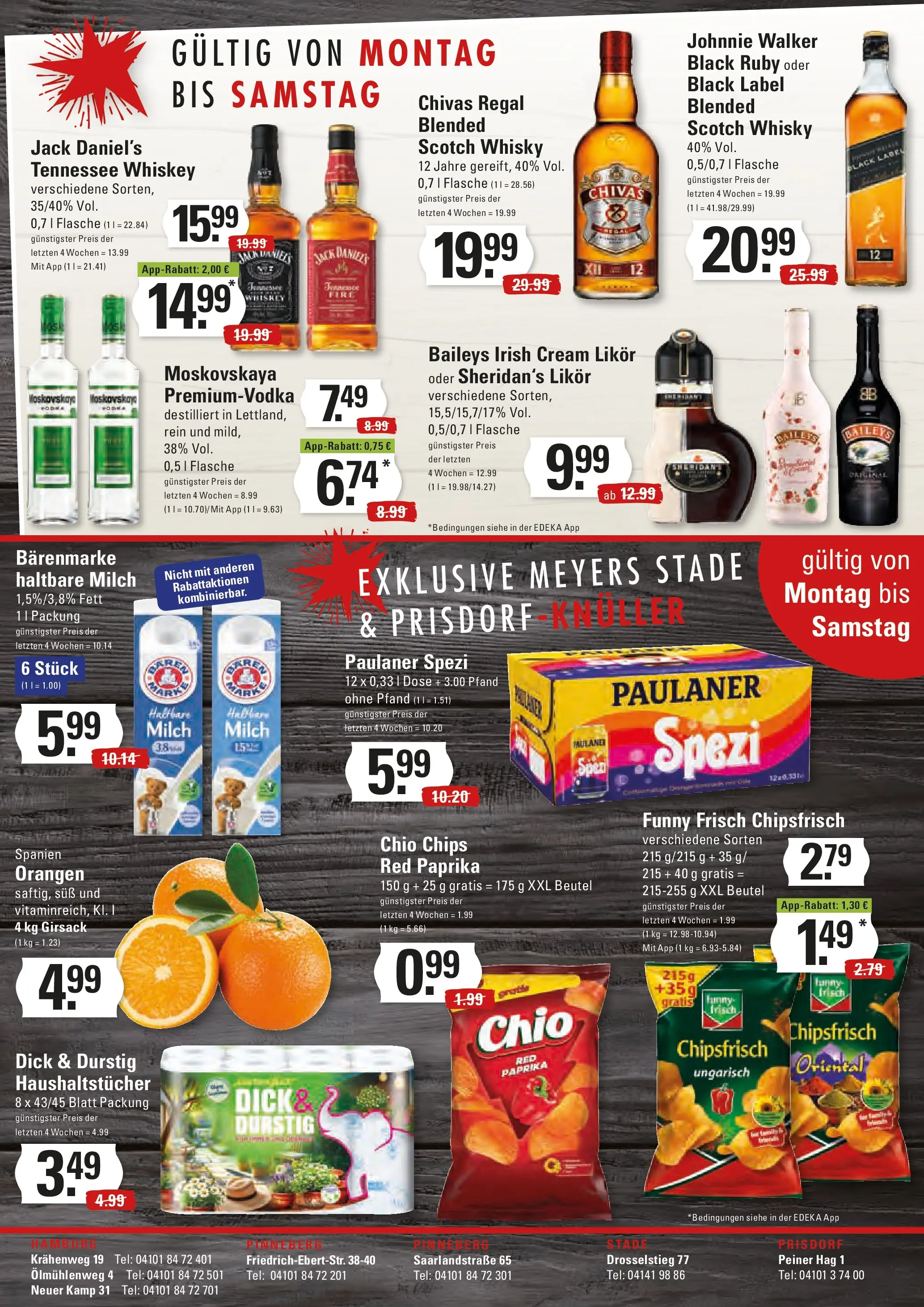 Edeka prospekt Stade	 (ab 15.12.2025) » Angebote Online | Seite: 24 | Produkte: Milch, Paprika, Whiskey, Johnnie walker