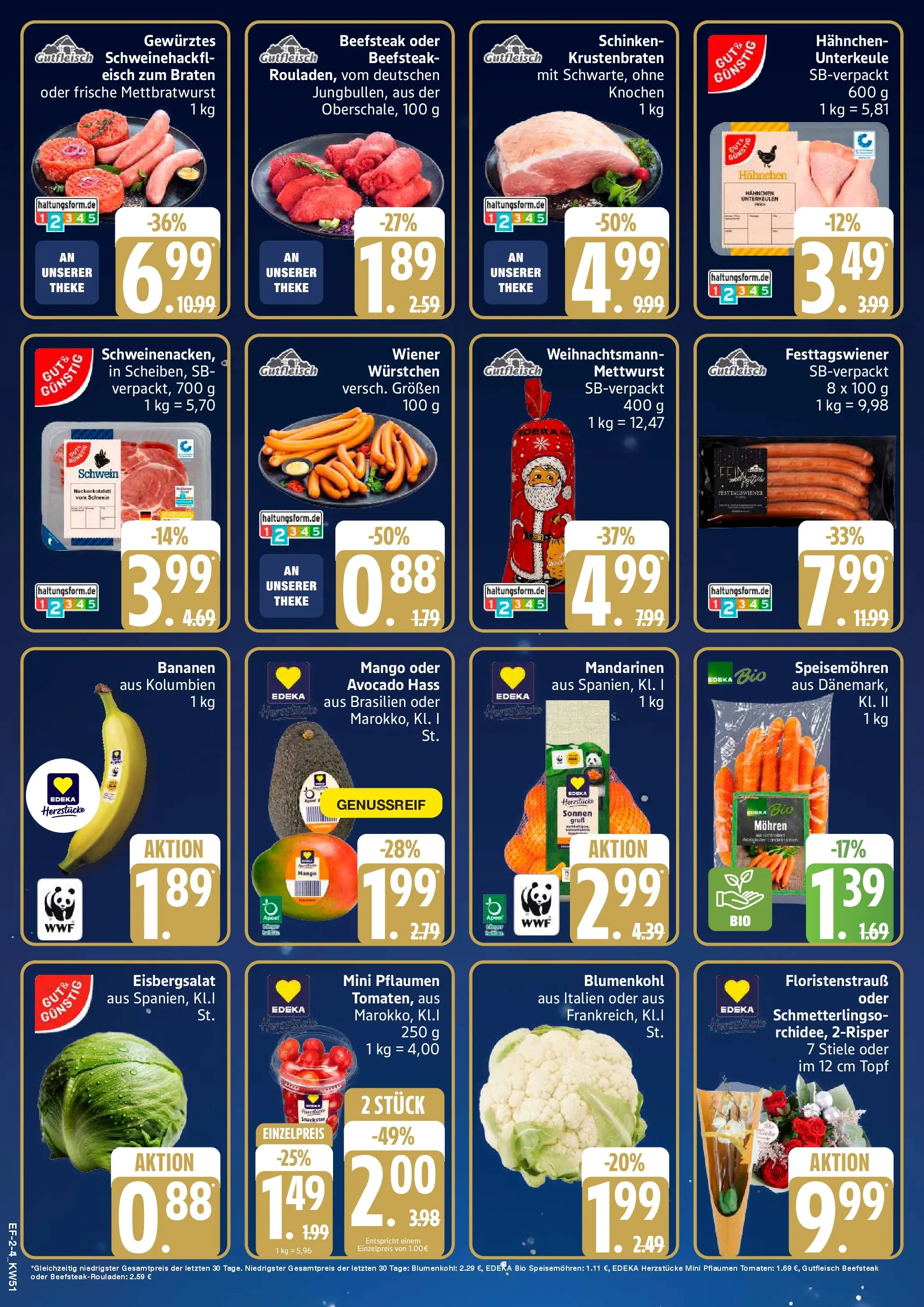Edeka prospekt Lassan	 (ab 15.12.2025) » Angebote Online | Seite: 2 | Produkte: Theke, Tomaten, Eisbergsalat, Mohren