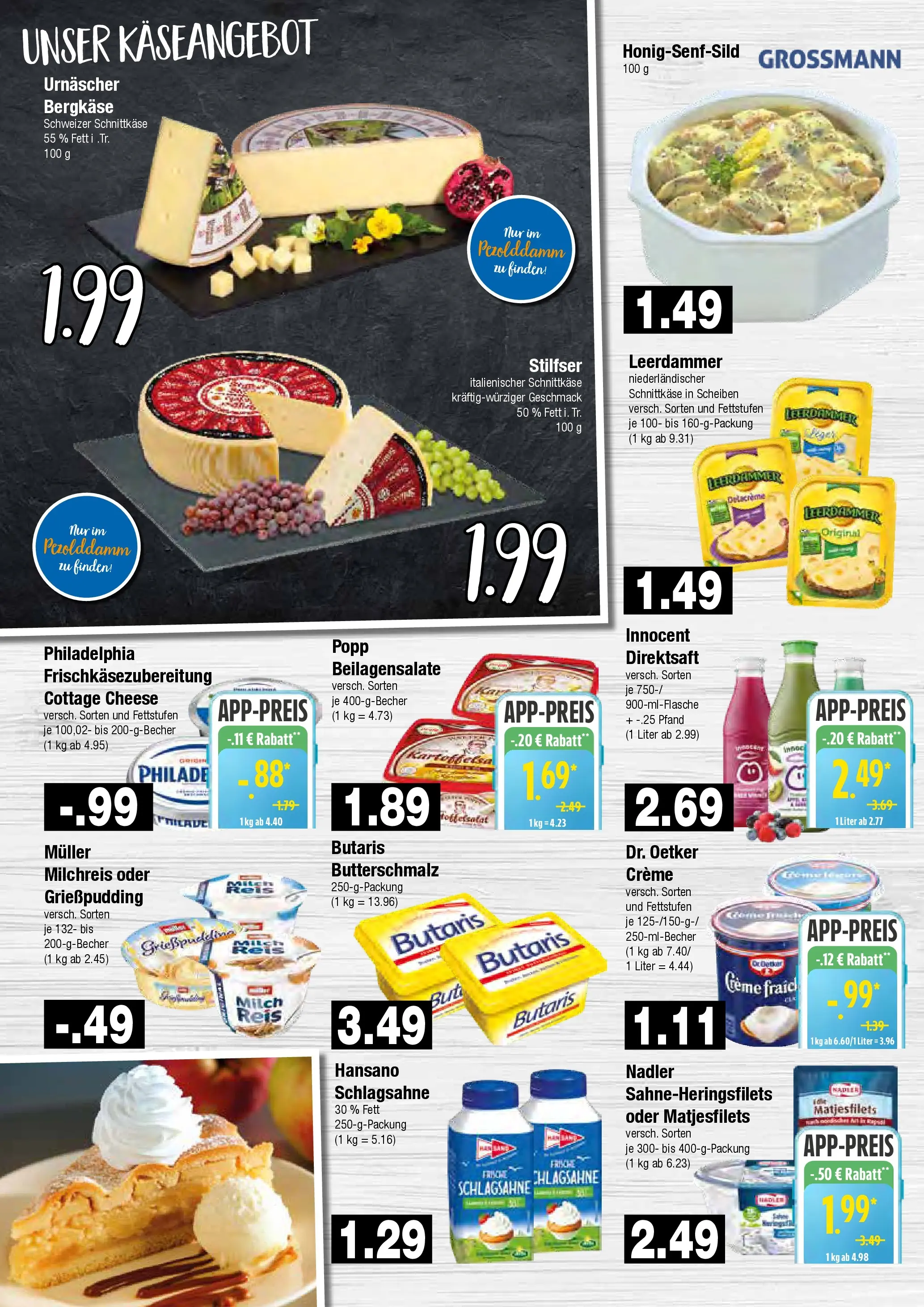 Edeka prospekt Hamburg	 (ab 15.12.2025) » Angebote Online | Seite: 4 | Produkte: Butterschmalz, Butter, Pudding, Creme