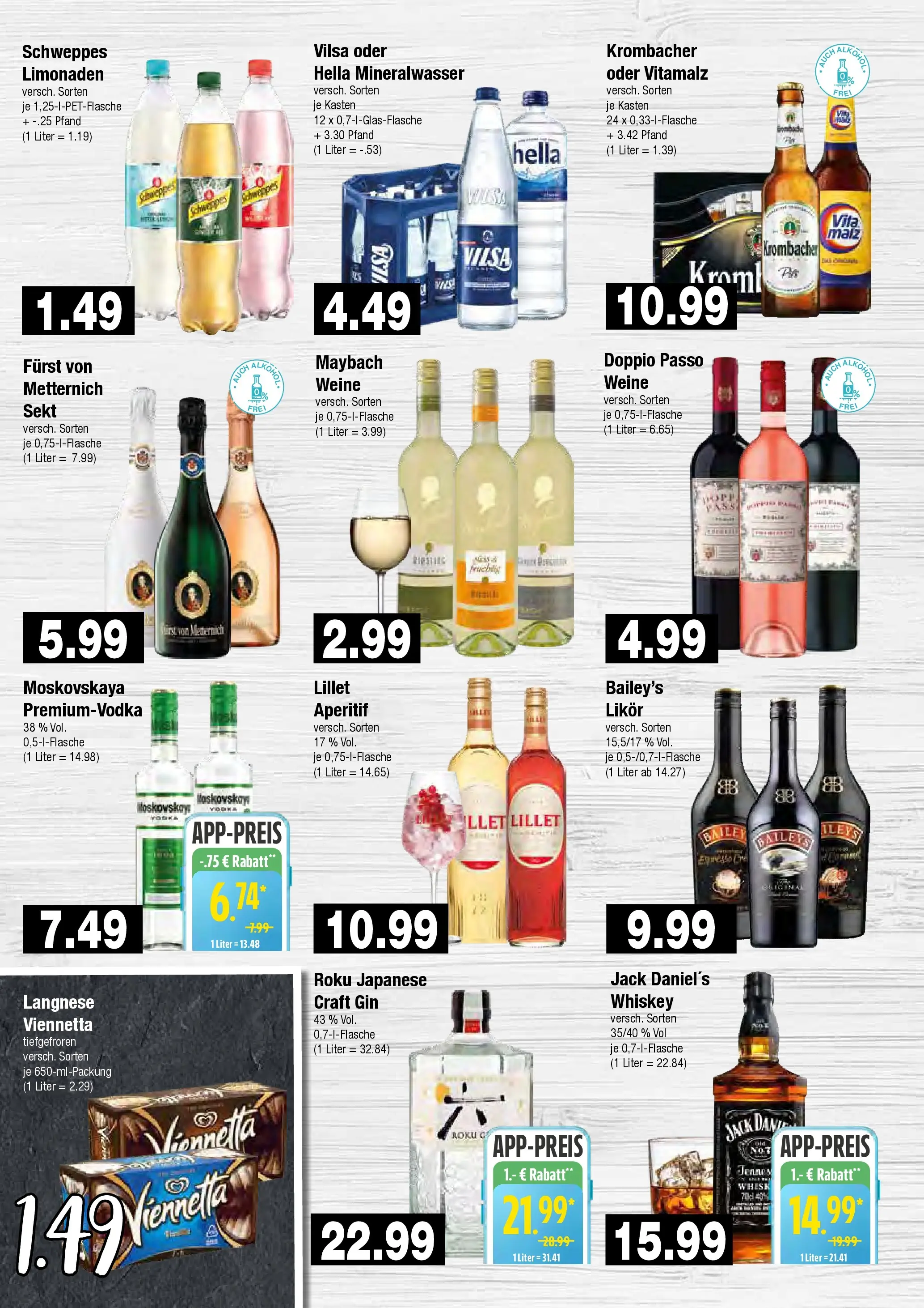 Edeka prospekt Hamburg	 (ab 15.12.2025) » Angebote Online | Seite: 7 | Produkte: Furst von metternich, Likör, Vodka, Whiskey