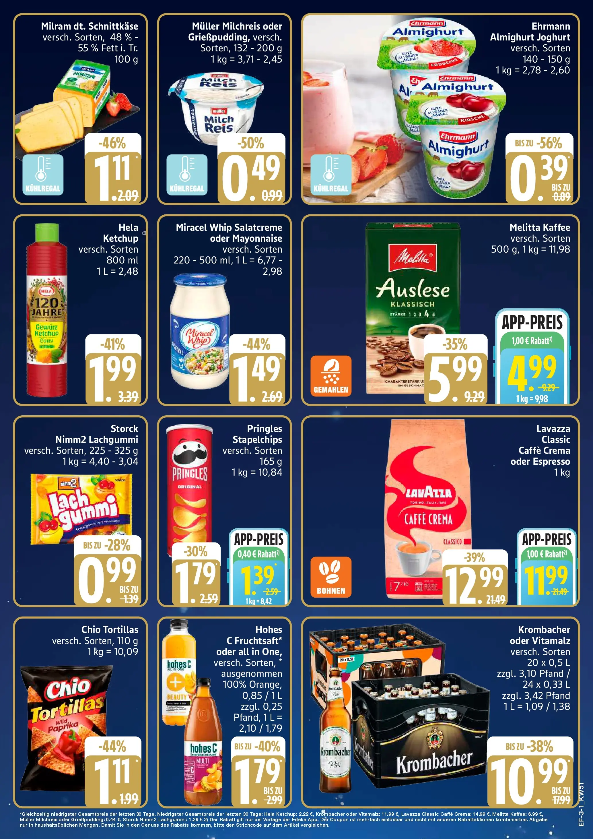Edeka prospekt Hamburg	 (ab 14.12.2025) » Angebote Online | Seite: 3 | Produkte: Melitta, Pudding, Chips, Ketchup