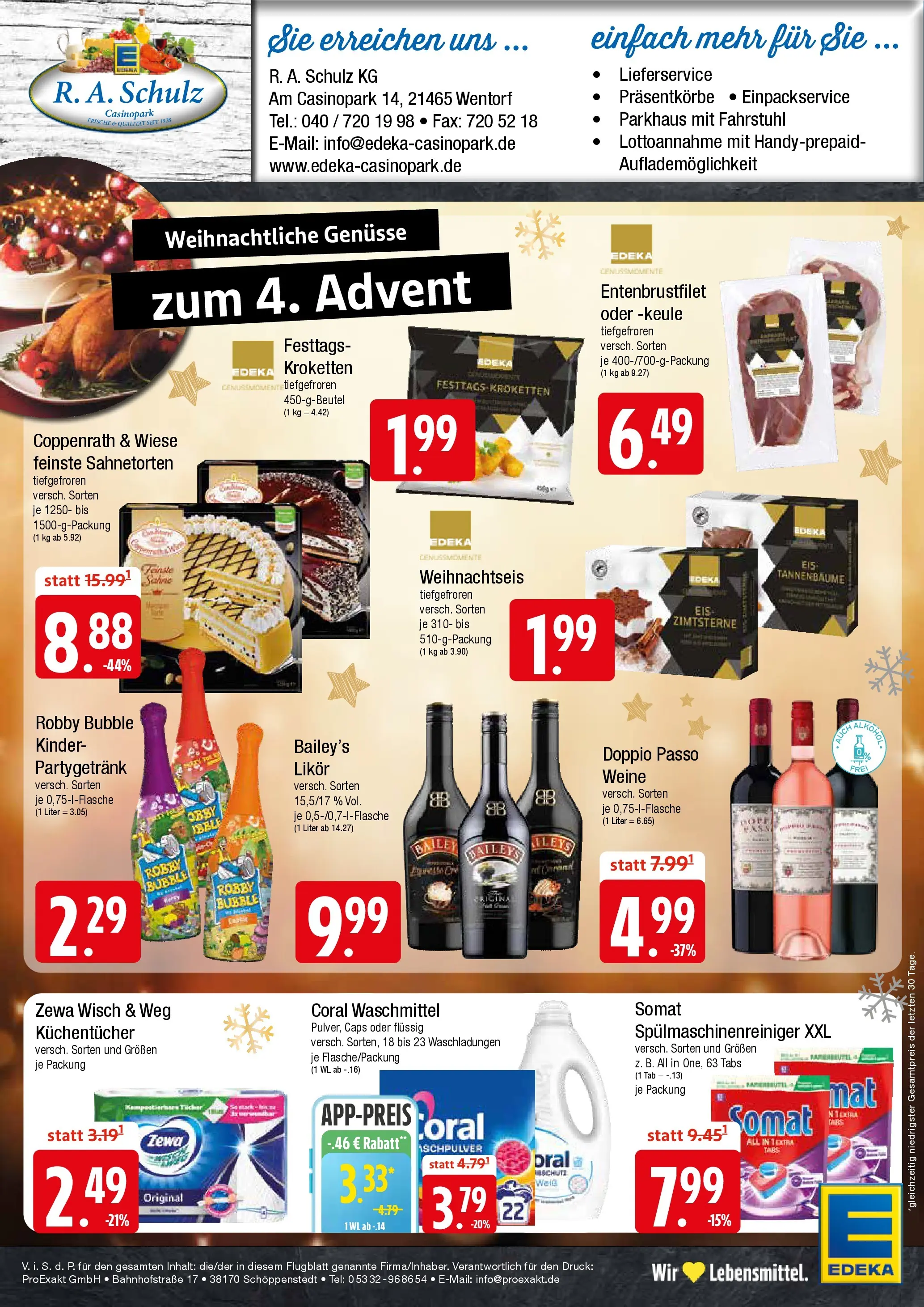 Edeka prospekt Wentorf	 (ab 15.12.2025) » Angebote Online | Seite: 8 | Produkte: Coral waschmittel, Zewa, Waschmittel, Spülmaschinenreiniger