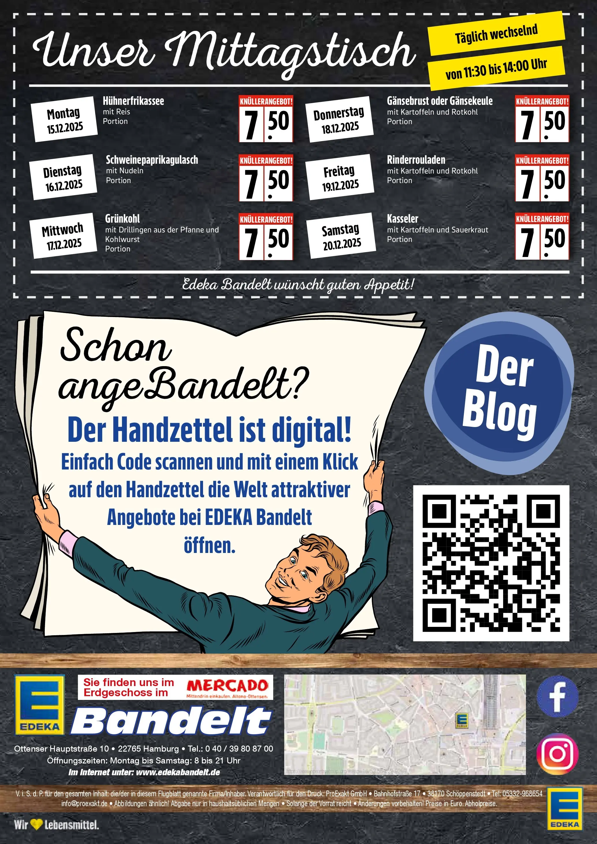 Edeka prospekt Hamburg	 (ab 15.12.2025) » Angebote Online | Seite: 8 | Produkte: Rotkohl, Kartoffeln, Reis, Nudeln