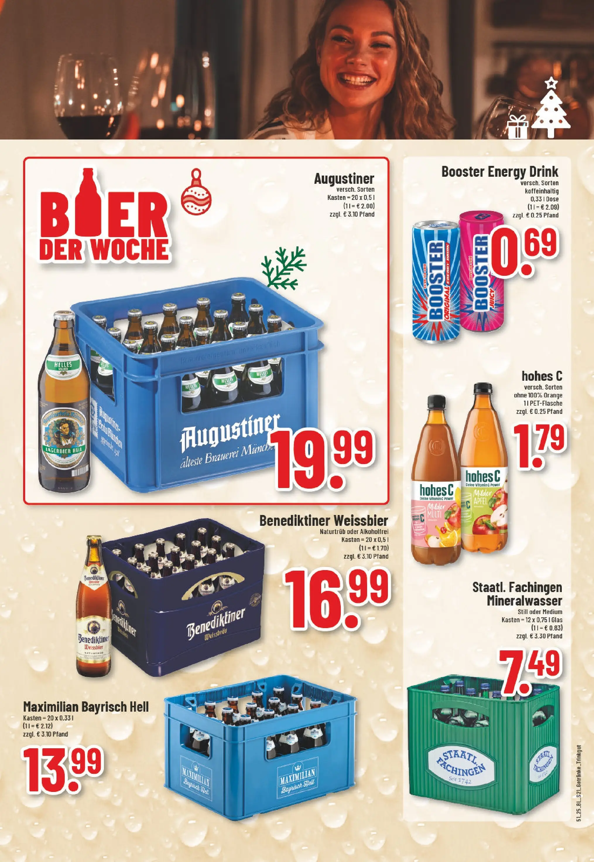 Edeka prospekt Everswinkel	 (ab 15.12.2025) » Angebote Online | Seite: 21 | Produkte: Energy, Äpfel, Mineralwasser, Hohes c