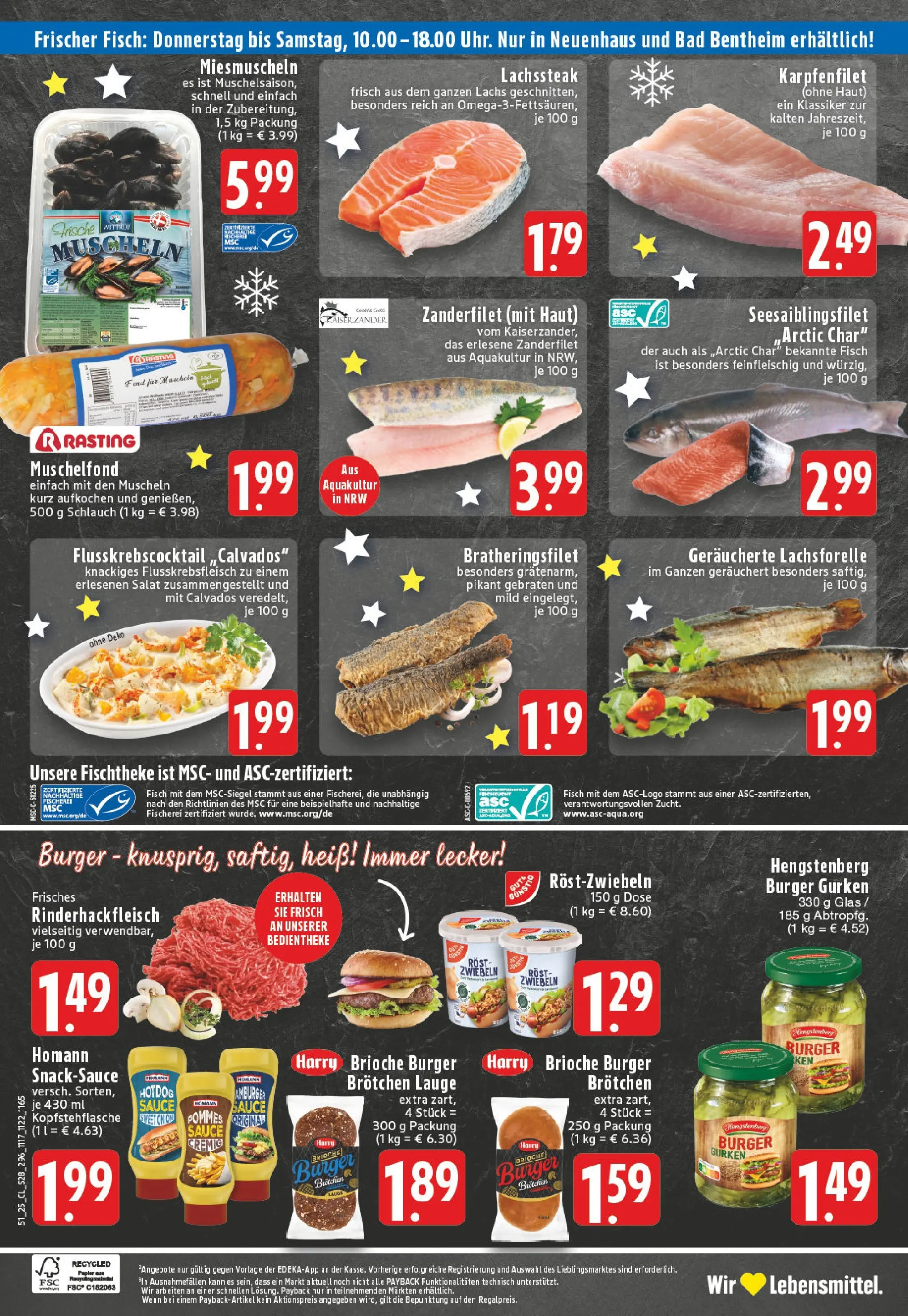Edeka prospekt Thuine	 (ab 15.12.2025) » Angebote Online | Seite: 30 | Produkte: Bad, Lachs, Zwiebeln, Gurken