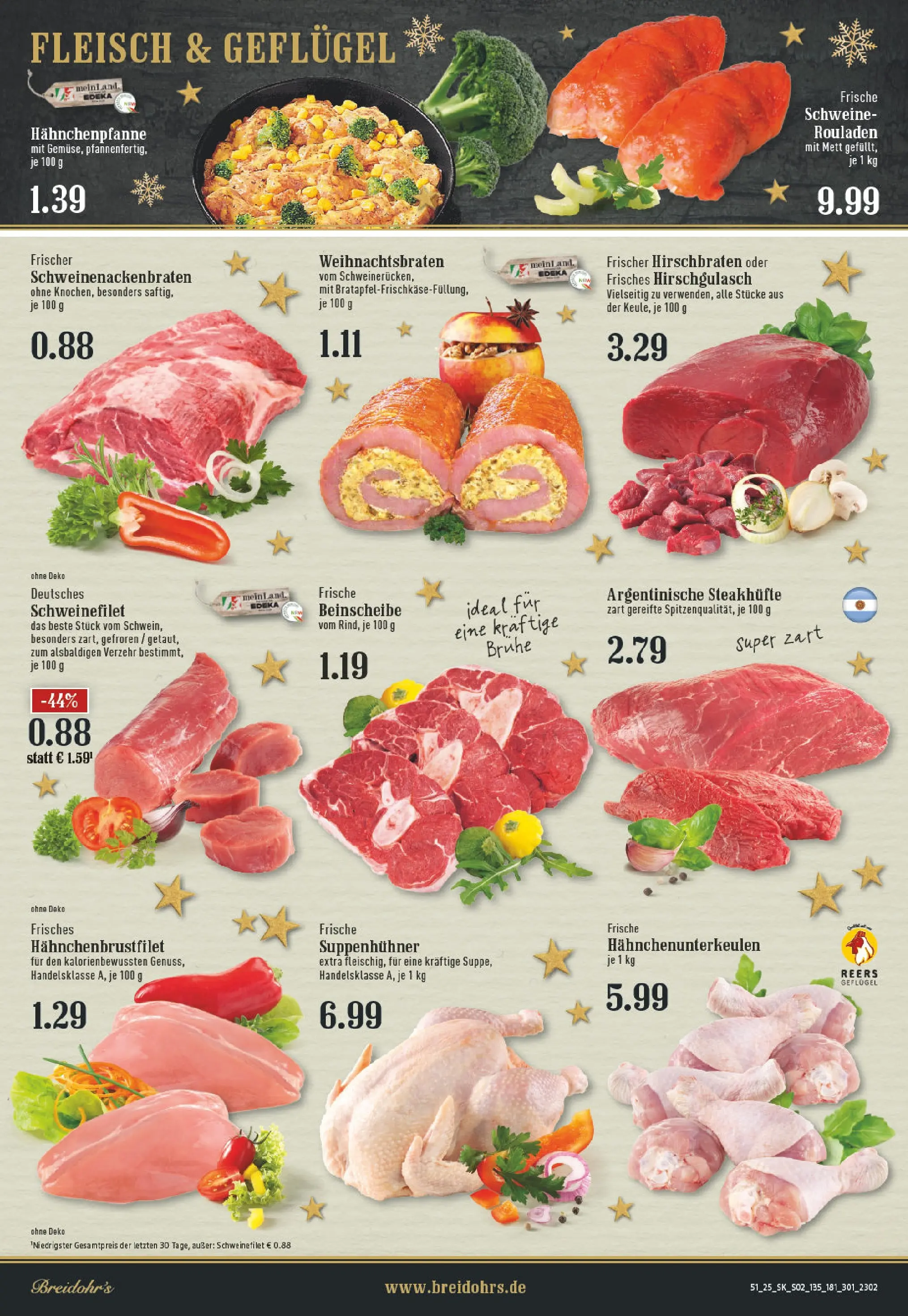 Edeka prospekt Rösrath	 (ab 15.12.2025) » Angebote Online | Seite: 2 | Produkte: Schweinefilet, Steak, Fleisch