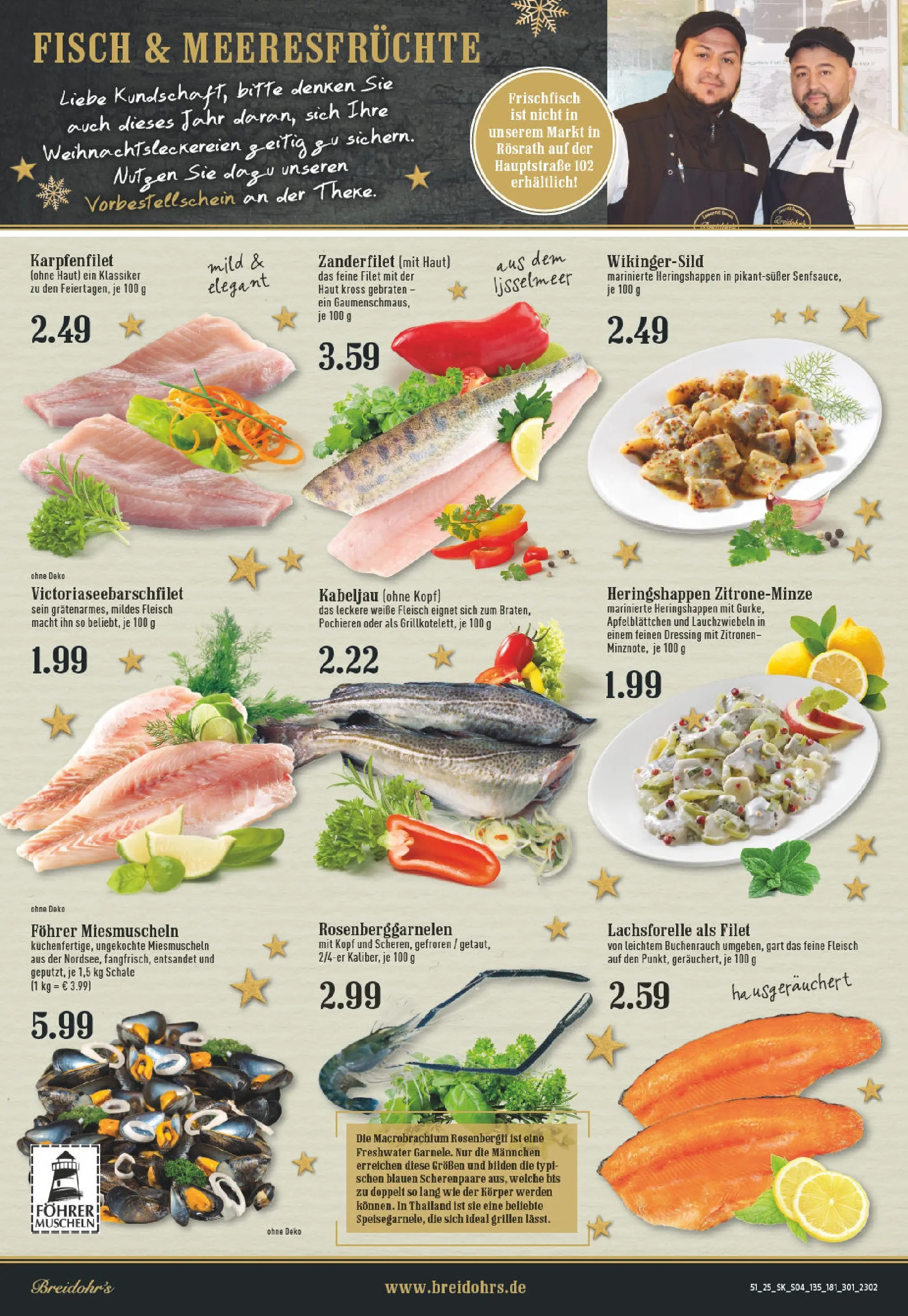 Edeka prospekt Rösrath	 (ab 15.12.2025) » Angebote Online | Seite: 4 | Produkte: Dressing, Fisch, Meeresfrüchte, Fleisch