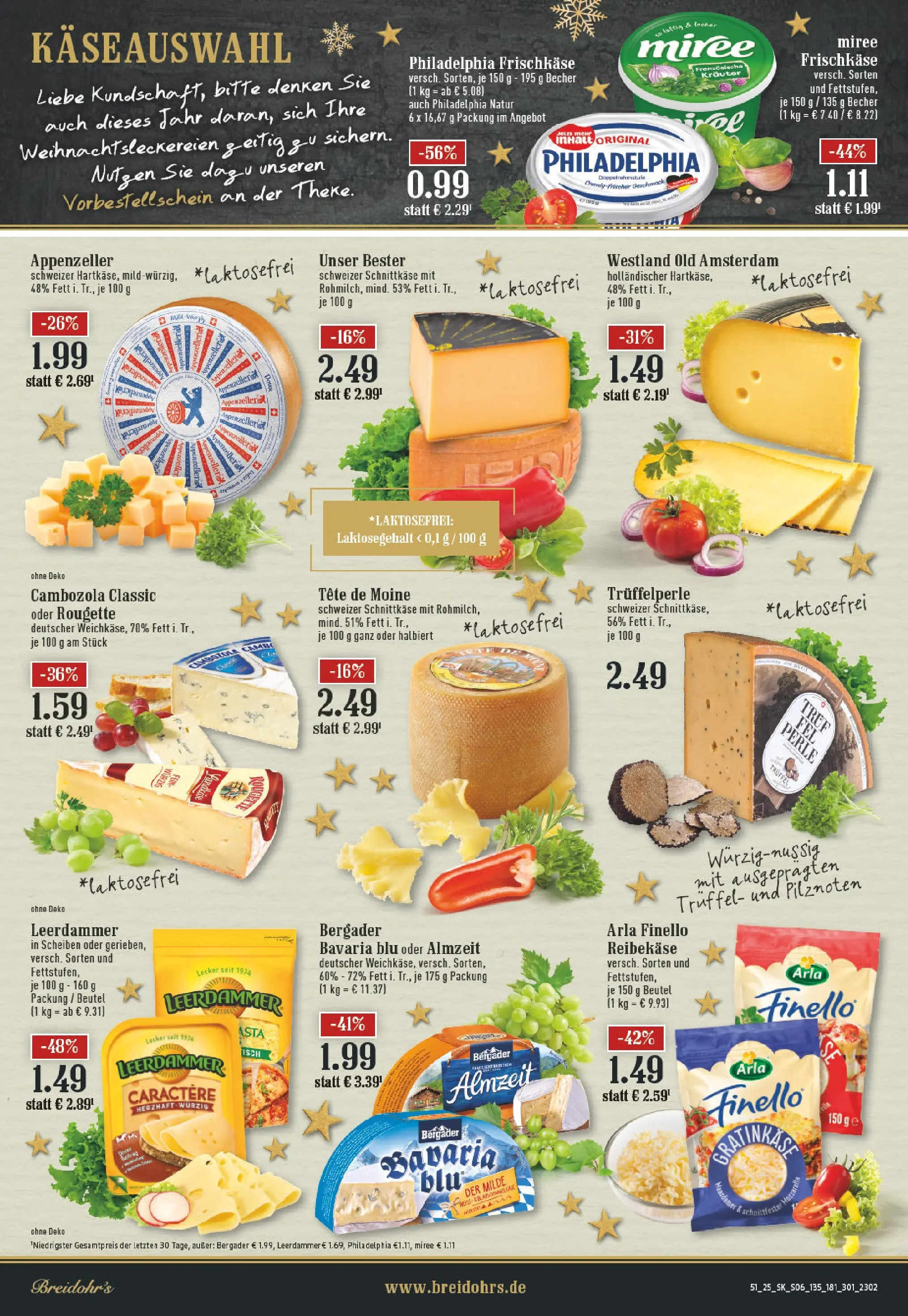 Edeka prospekt Rösrath	 (ab 15.12.2025) » Angebote Online | Seite: 6 | Produkte: Theke, Leerdammer, Reibekase, Frischkase