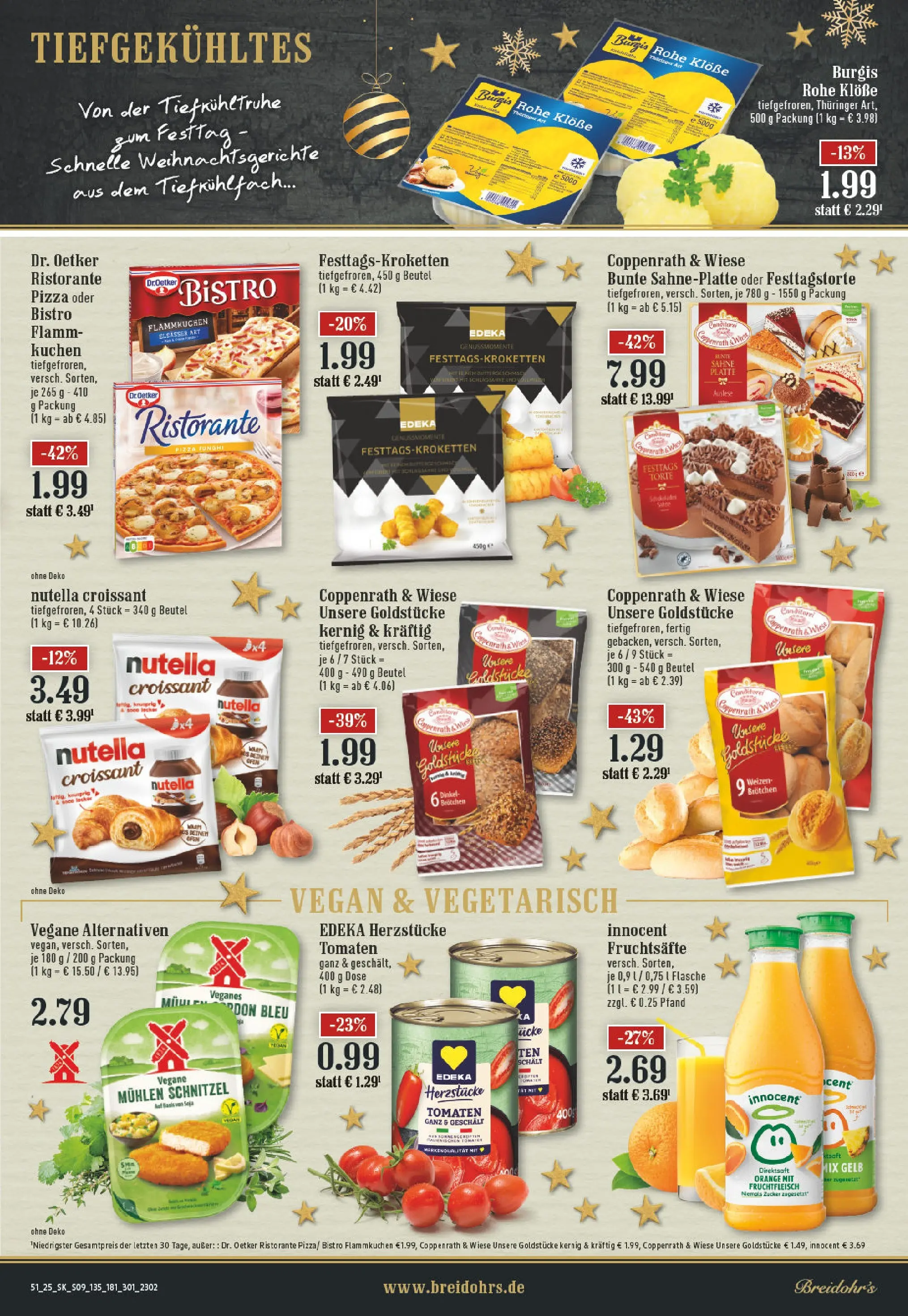 Edeka prospekt Rösrath	 (ab 15.12.2025) » Angebote Online | Seite: 9 | Produkte: Tomaten, Croissant, Zucker, Pizza