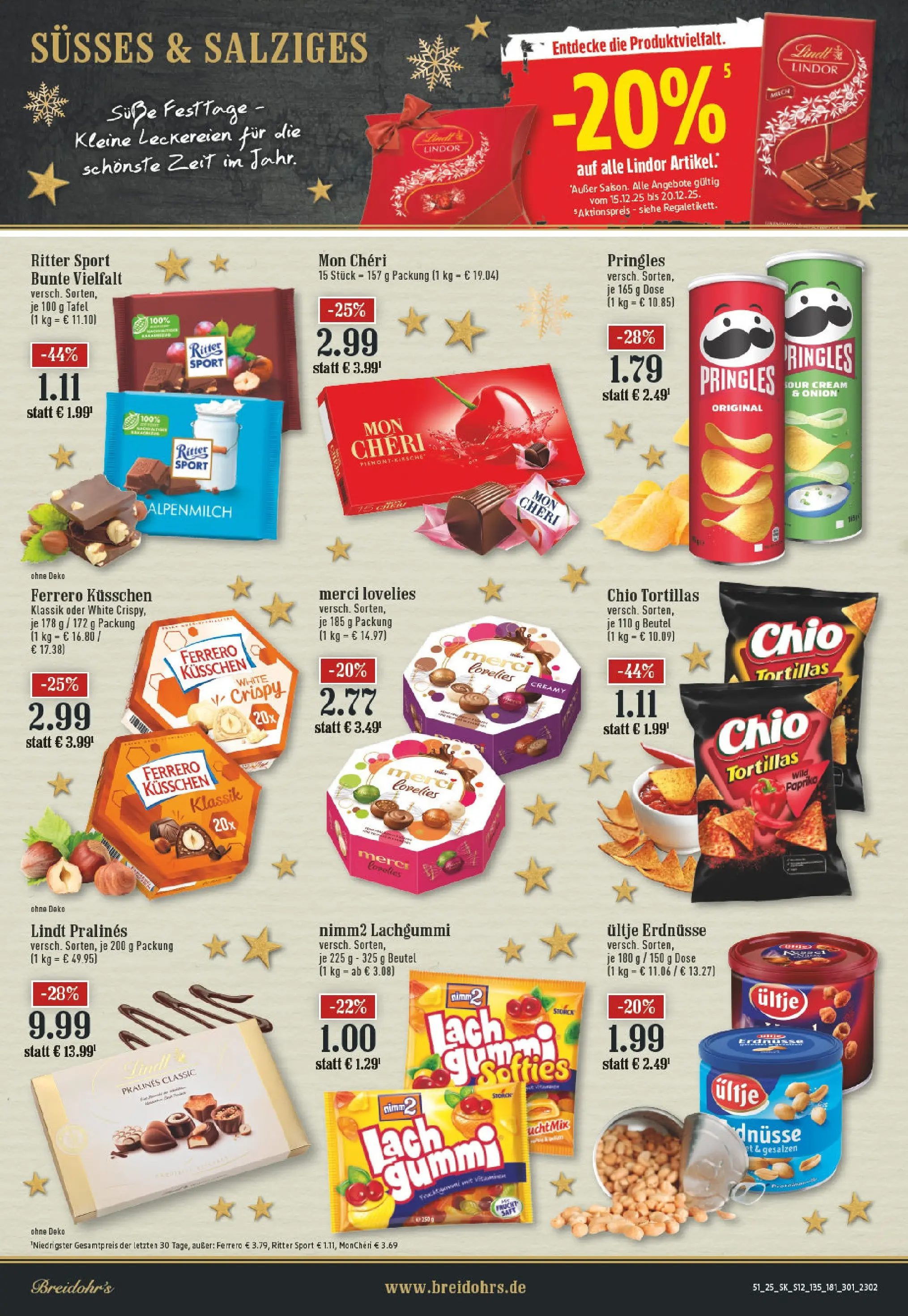 Edeka prospekt Rösrath	 (ab 15.12.2025) » Angebote Online | Seite: 12 | Produkte: Merci, Paprika, Chio tortillas, Mon cheri