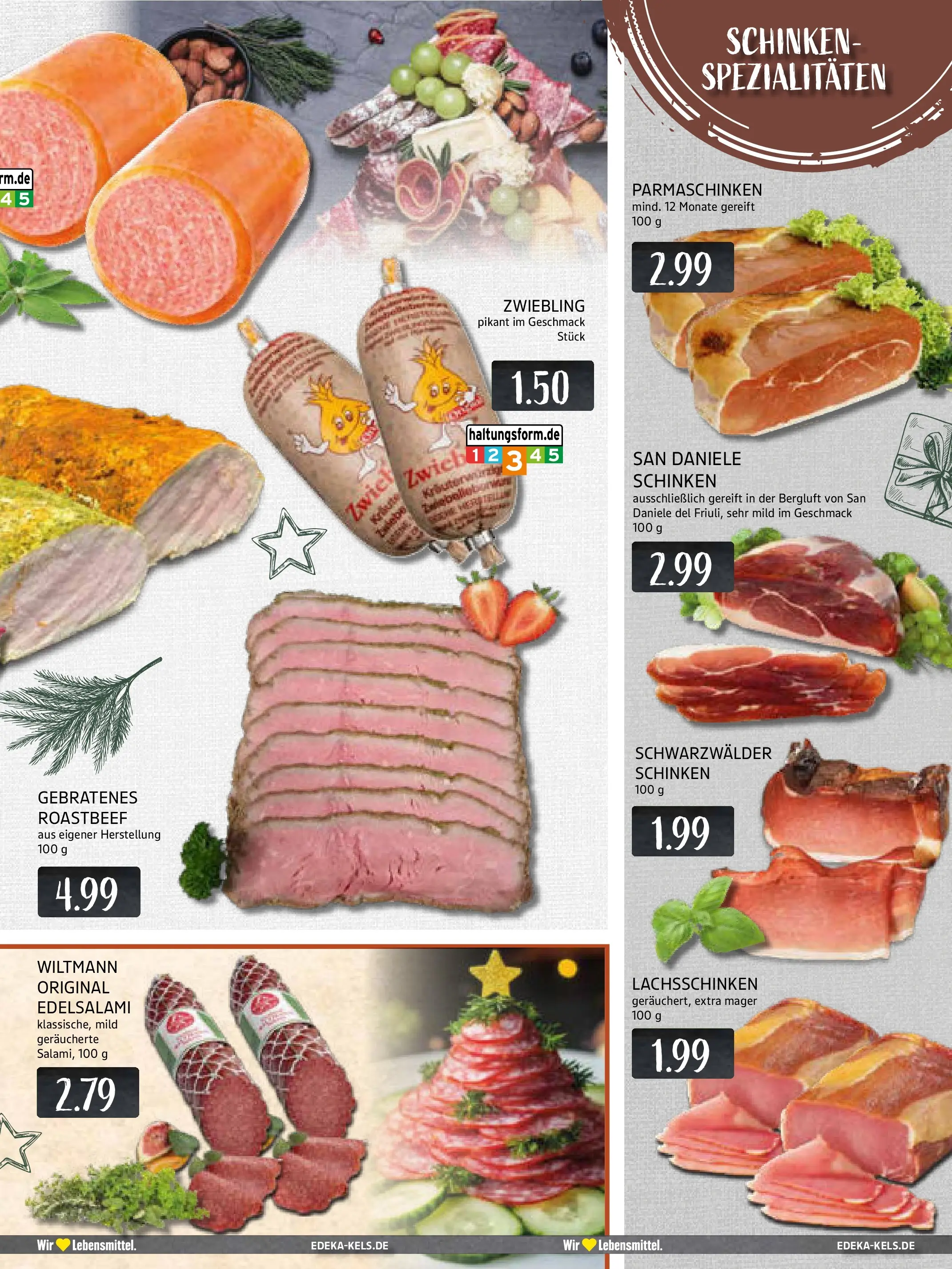 Edeka prospekt Mülheim A. D. Ruhr	 (ab 15.12.2025) » Angebote Online | Seite: 5 | Produkte: Roastbeef, Salami, Schinken