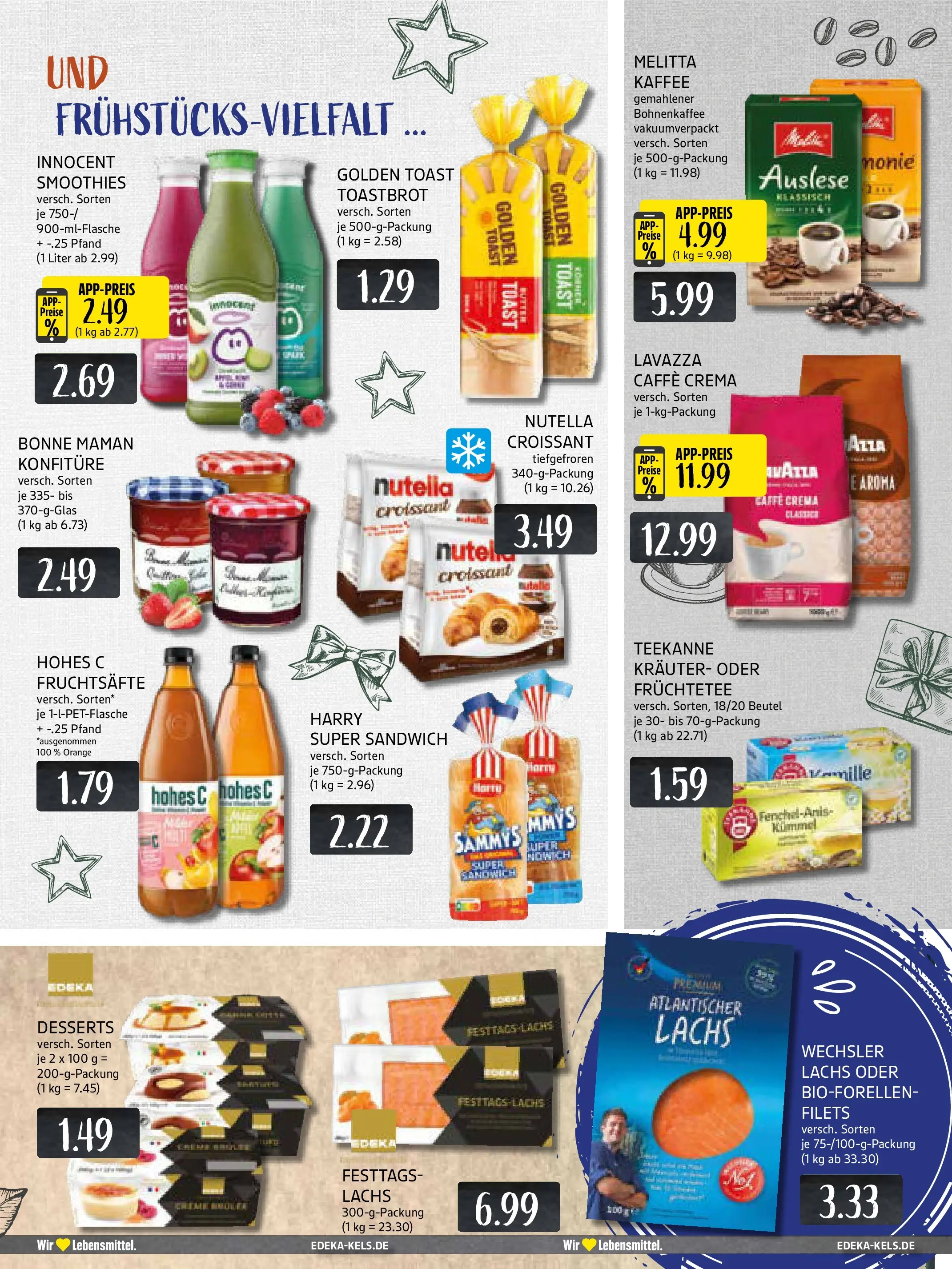Edeka prospekt Mülheim A. D. Ruhr	 (ab 15.12.2025) » Angebote Online | Seite: 11 | Produkte: Lavazza, Melitta kaffee, Toast, Bonne maman