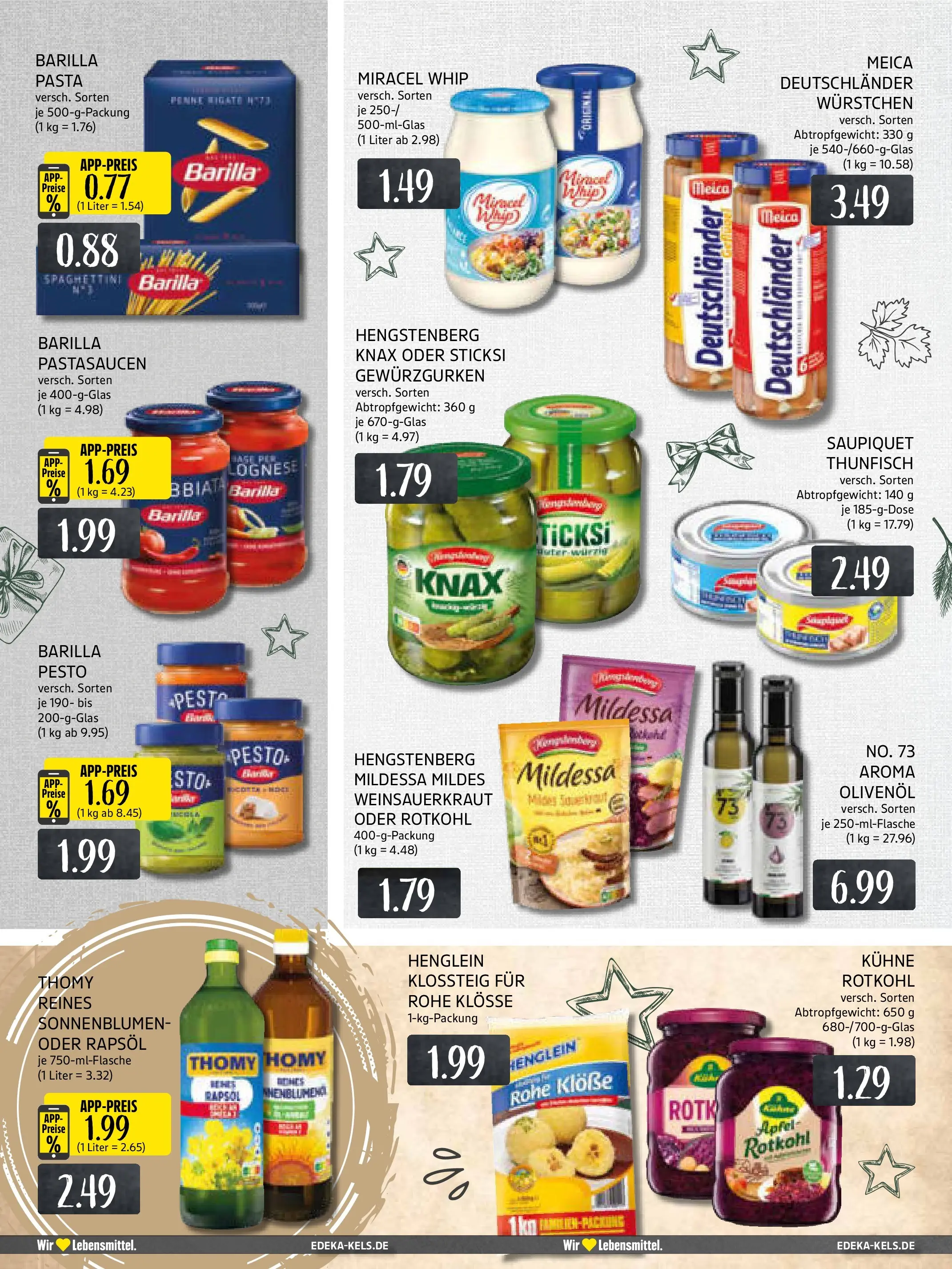 Edeka prospekt Mülheim A. D. Ruhr	 (ab 15.12.2025) » Angebote Online | Seite: 12 | Produkte: Rotkohl, Barilla, Thunfisch, Barilla pesto