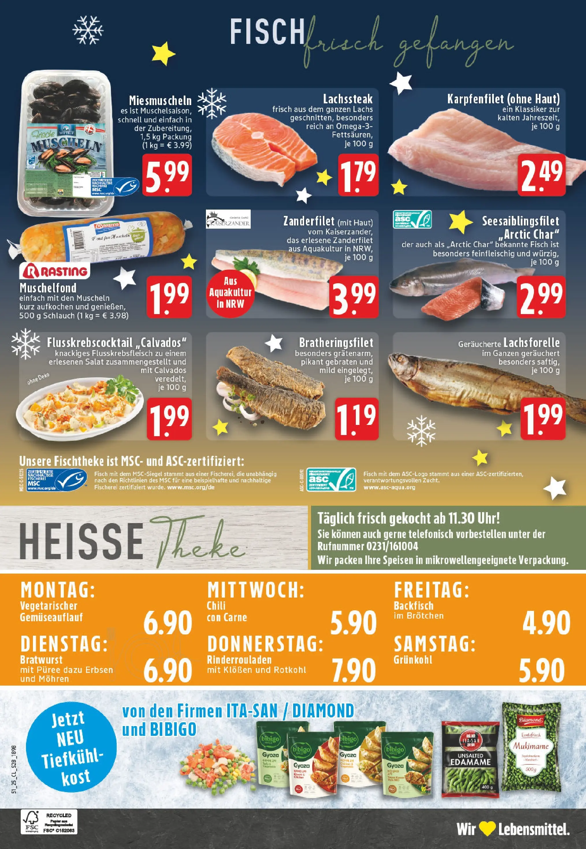 Edeka prospekt Dortmund	 (ab 15.12.2025) » Angebote Online | Seite: 30 | Produkte: Rinderrouladen, Rotkohl, Bratwurst, Lachs
