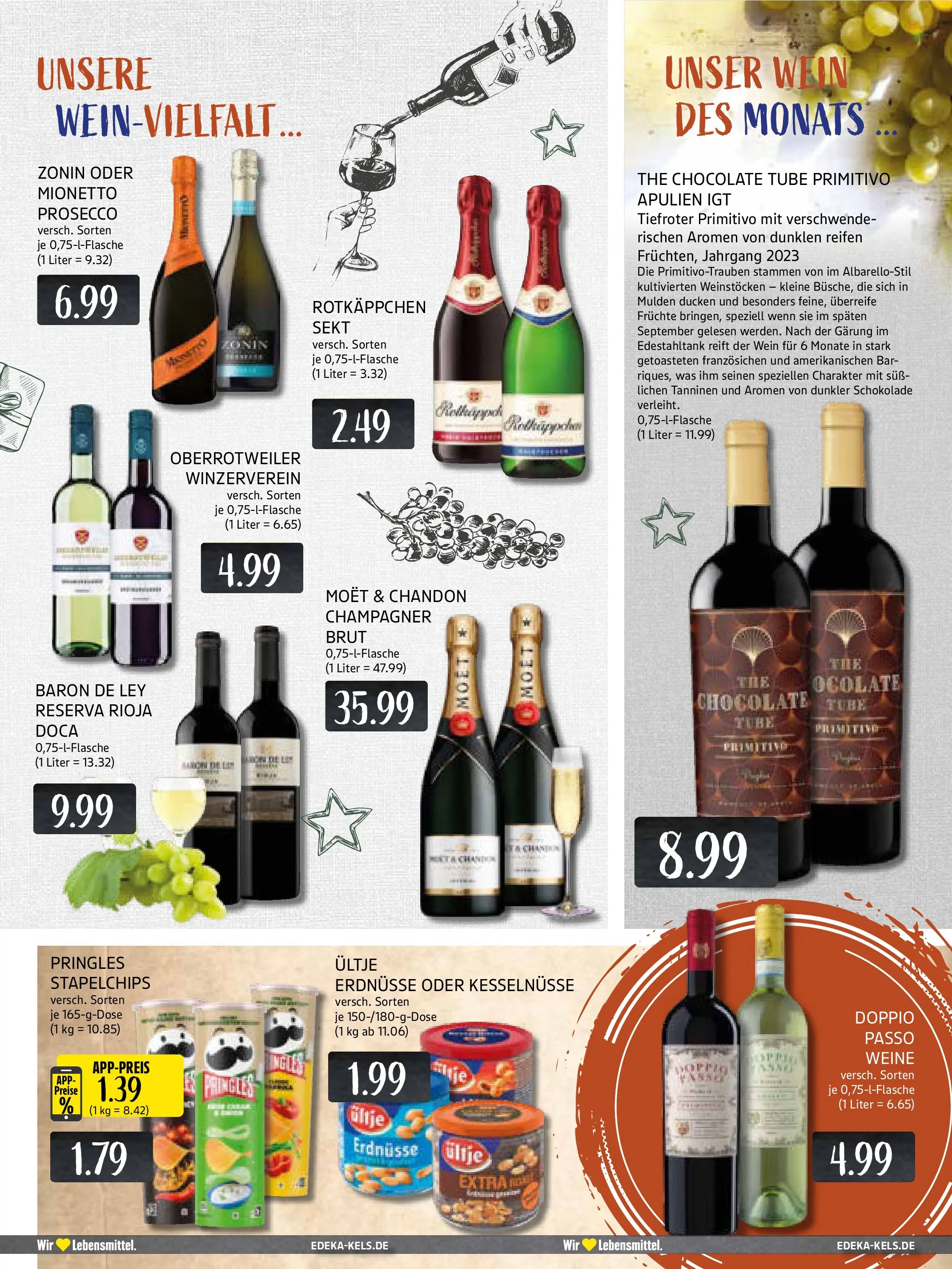 Edeka prospekt Mülheim A. D. Ruhr	 (ab 15.12.2025) » Angebote Online | Seite: 15 | Produkte: Rotkappchen sekt, Sekt, Doppio Passo, Chips