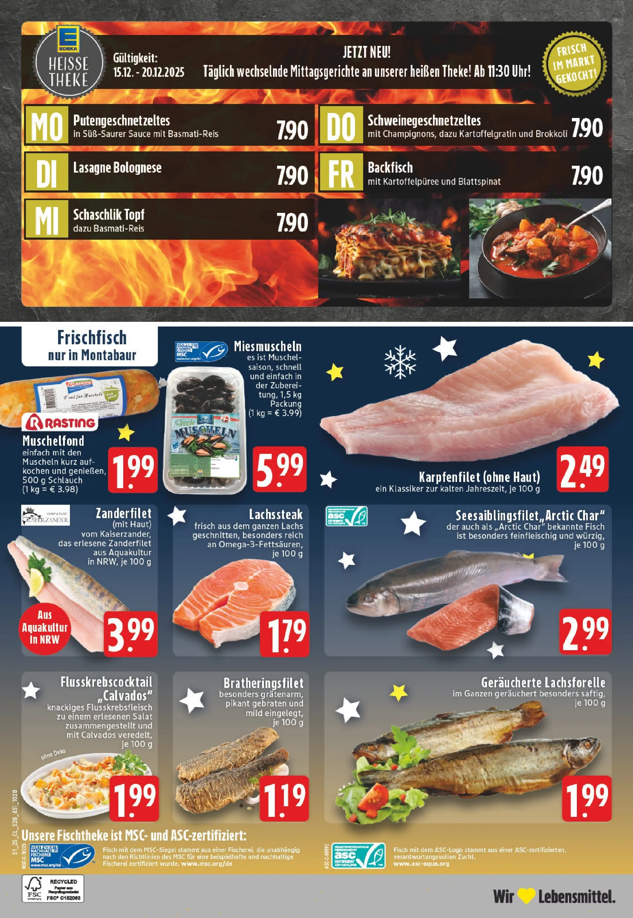 Edeka prospekt Neuwied	 (ab 15.12.2025) » Angebote Online | Seite: 30 | Produkte: Basmatireis, Fisch, Brokkoli, Uhr