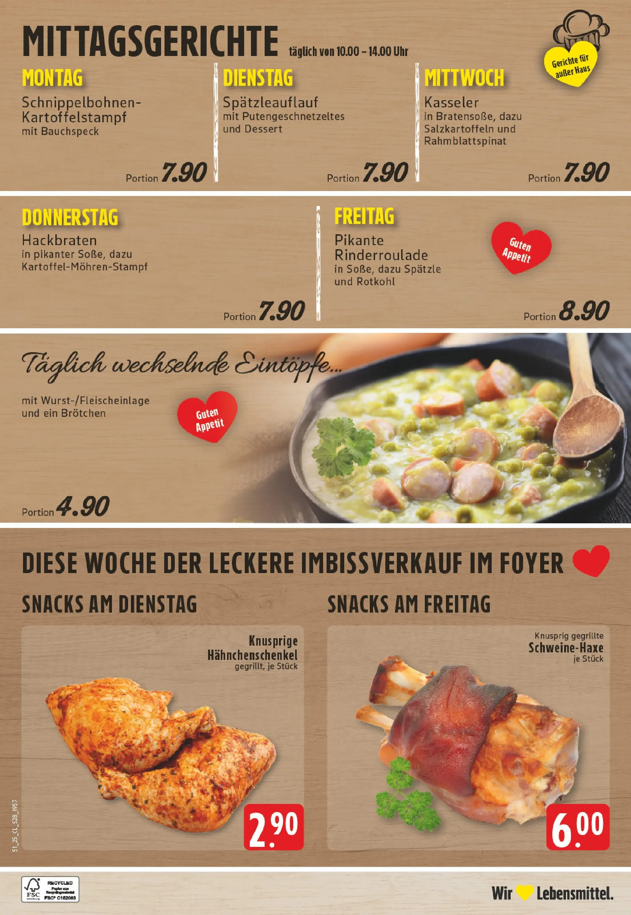 Edeka prospekt Leverkusen-Schlebusch	 (ab 15.12.2025) » Angebote Online | Seite: 30 | Produkte: Hahnchenschenkel, Rotkohl, Uhr