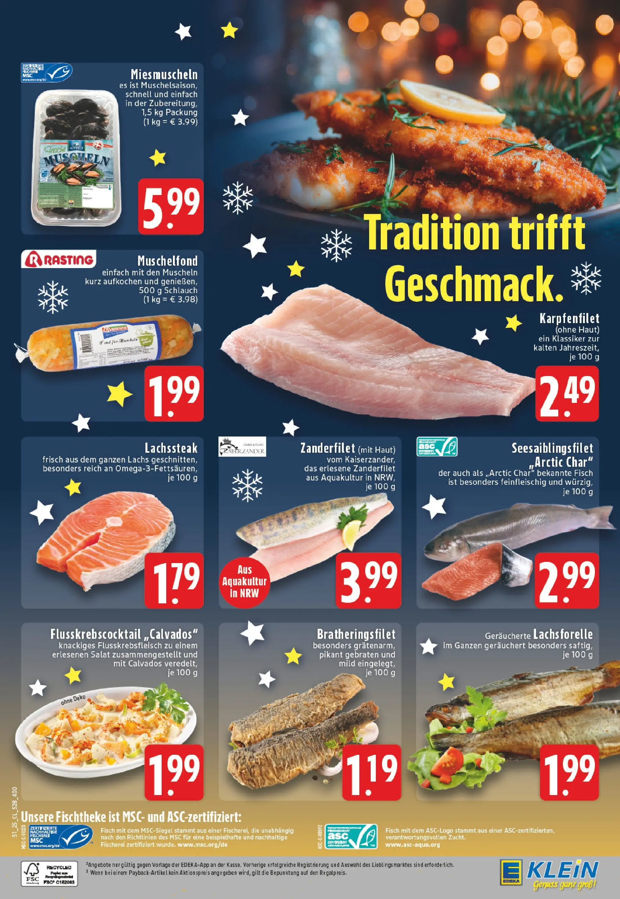 Edeka prospekt Bad Honnef	 (ab 15.12.2025) » Angebote Online | Seite: 30 | Produkte: Fisch, Lachs, Salat