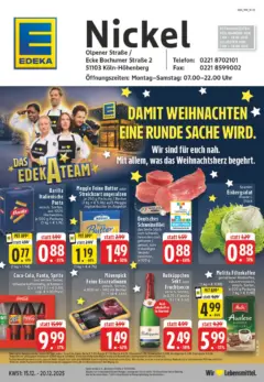 Edeka prospekt Köln	 ab 15.12.2025 gültig
