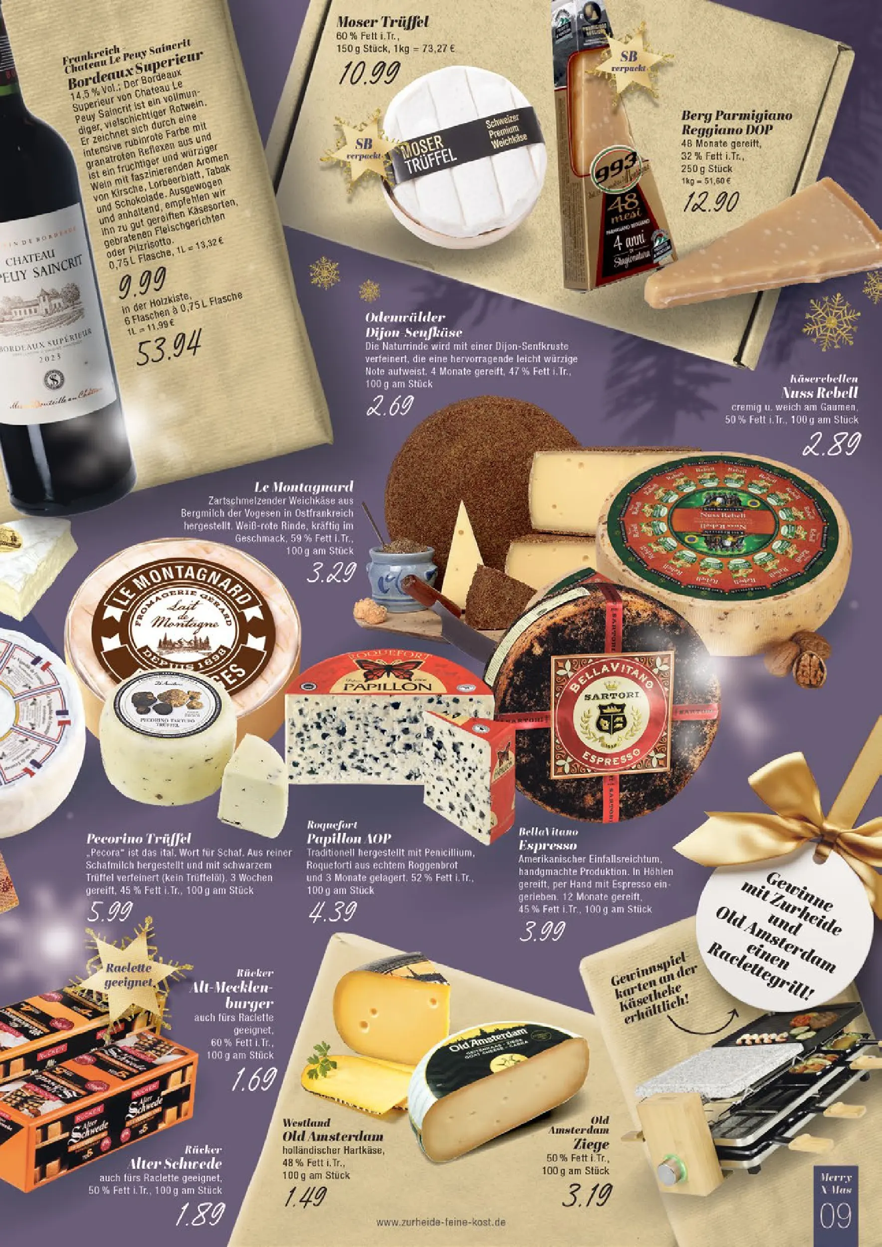 Edeka prospekt Gladbeck	 (ab 15.12.2025) » Angebote Online | Seite: 9 | Produkte: Burger, Wein, Raclette