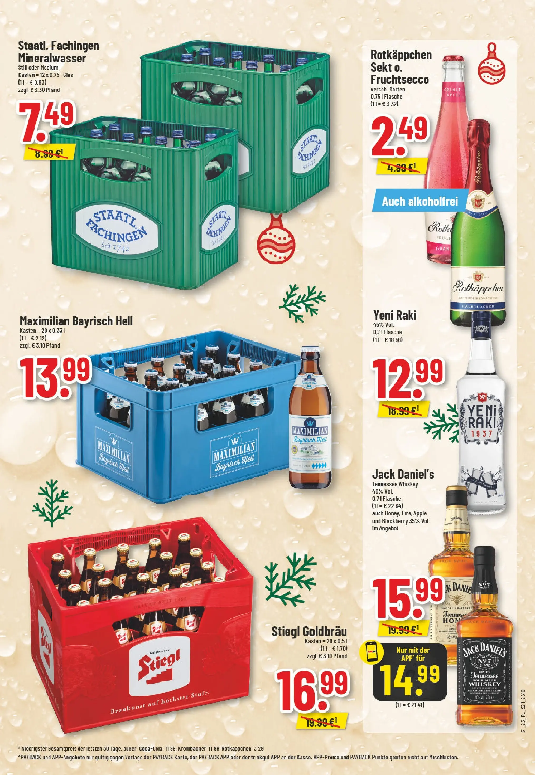 Edeka prospekt Goch	 (ab 15.12.2025) » Angebote Online | Seite: 21 | Produkte: Rotkappchen sekt, Sekt, Fruchtsecco, Krombacher