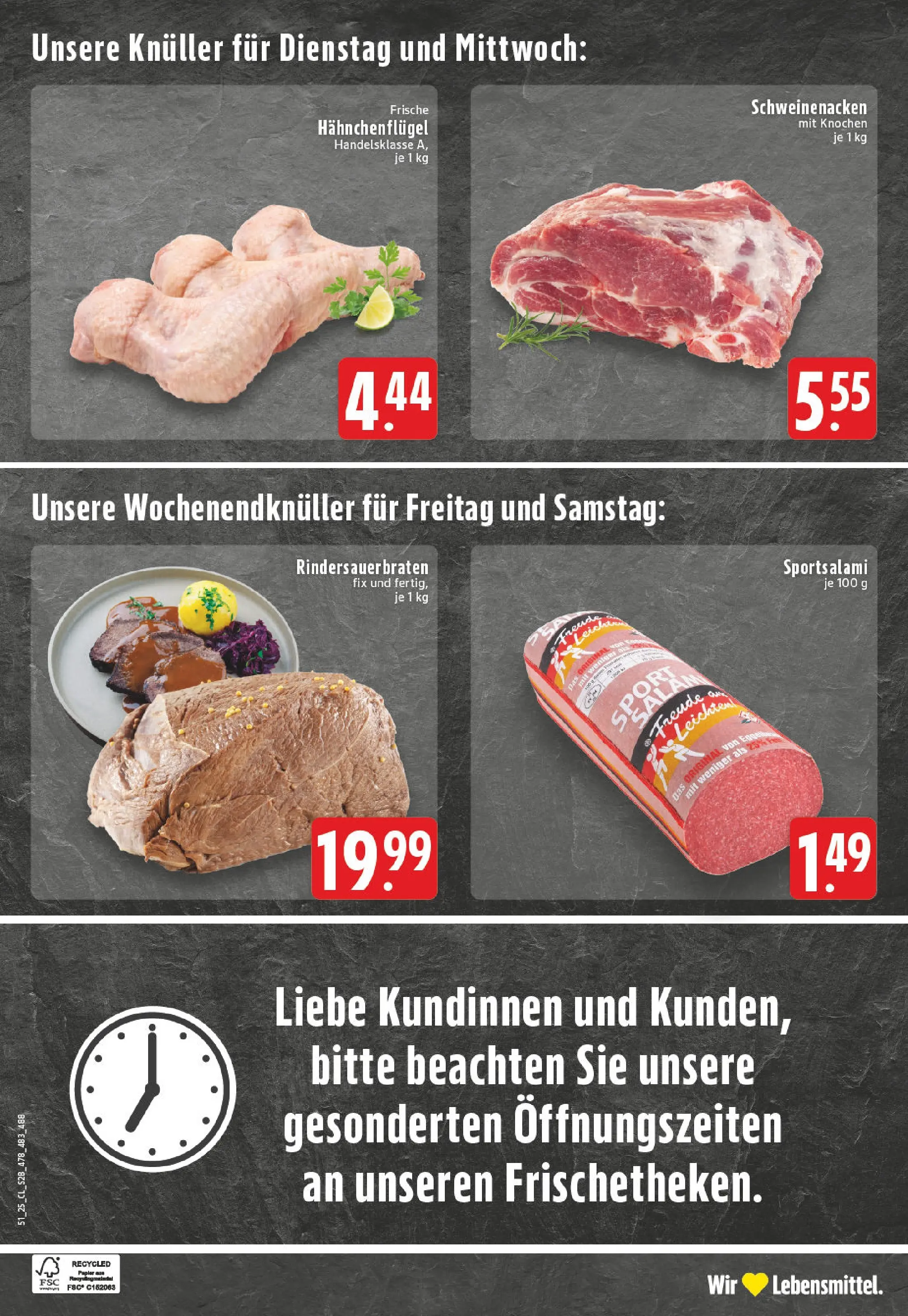 Edeka prospekt Bonn	 (ab 15.12.2025) » Angebote Online | Seite: 30 | Produkte: Schweinenacken, Salami