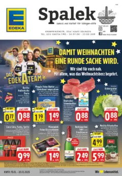 Edeka prospekt Solingen	 ab 15.12.2025 gültig
