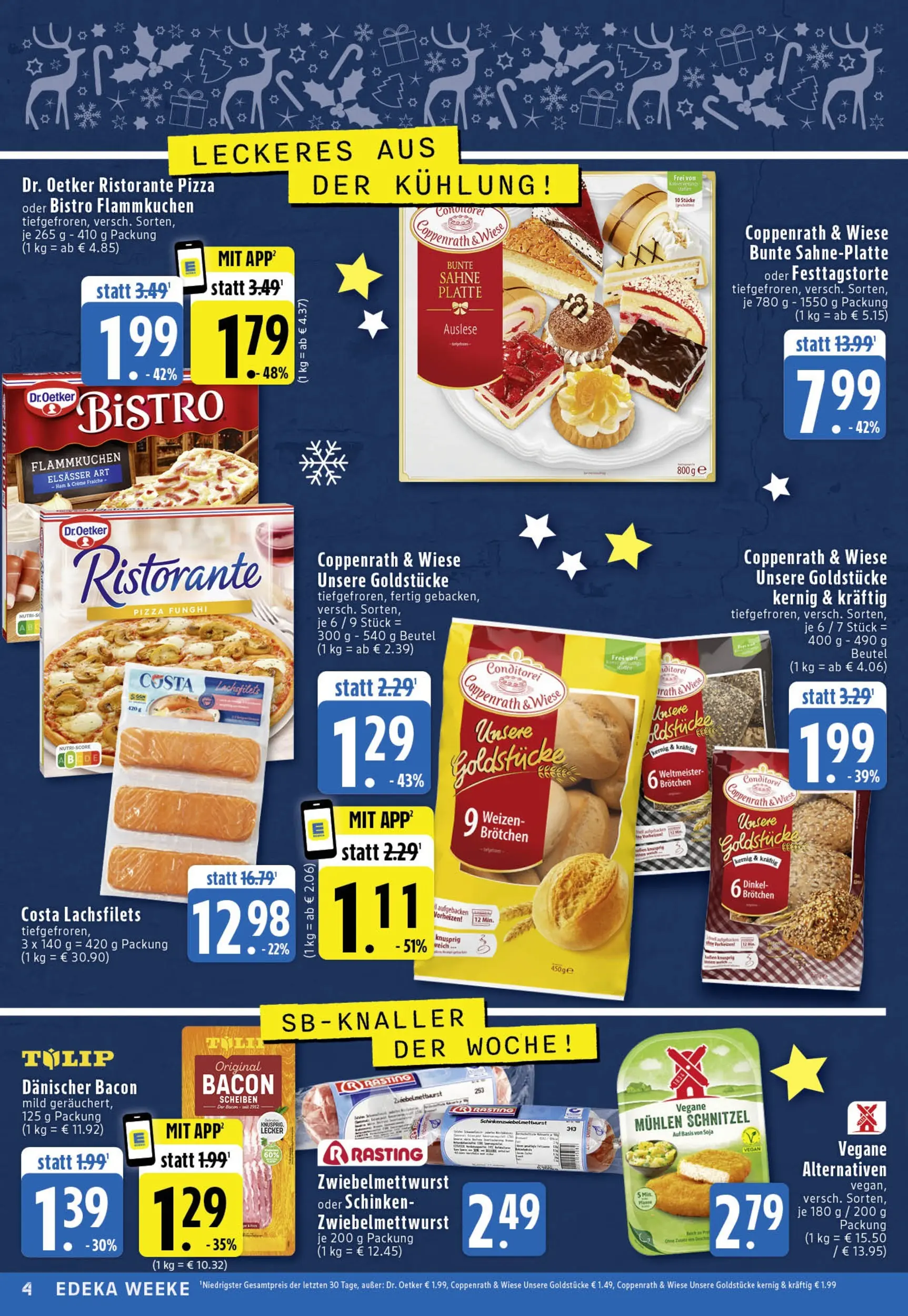 Edeka prospekt Köln	 (ab 15.12.2025) » Angebote Online | Seite: 4 | Produkte: Ristorante, Schnitzel, Schinken, Pizza