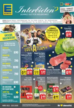 Edeka prospekt Weilerswist	 ab 15.12.2025 gültig