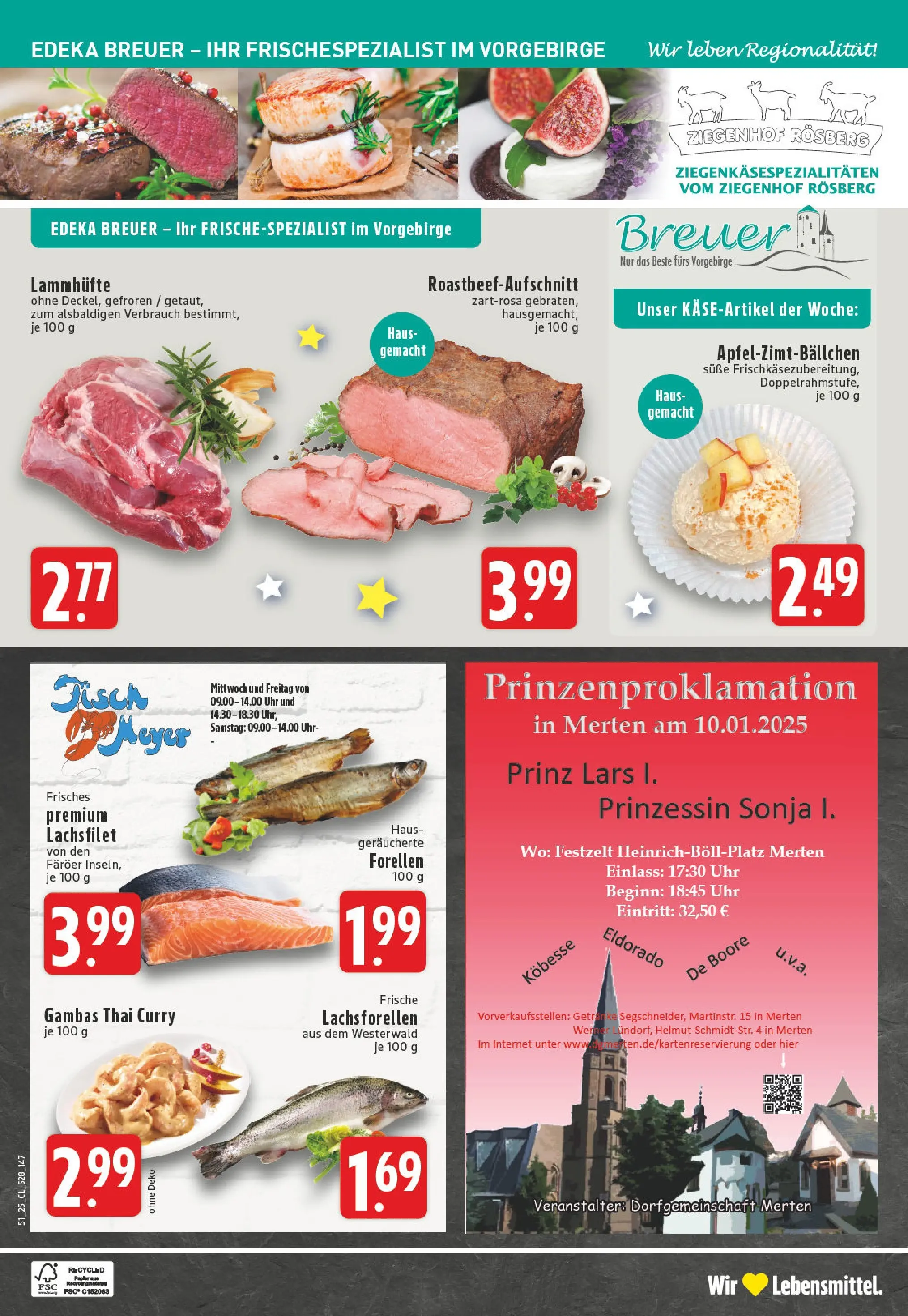 Edeka prospekt Bornheim-Walberberg	 (ab 15.12.2025) » Angebote Online | Seite: 30 | Produkte: Fisch, Uhr