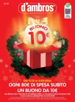 D'Ambros Buono 10€ - al 04.01.2026