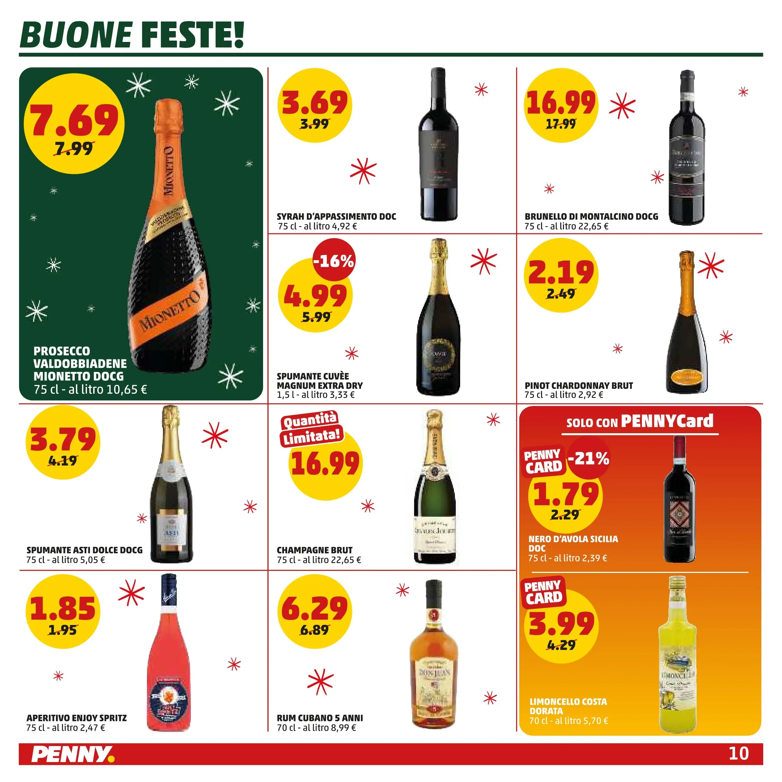 Volantino PENNY dal 15/12/2025 anteprima > (PENNY Milano catalogo) | Pagina: 10 | Prodotti: Prosecco, Rum, Spumante, Champagne