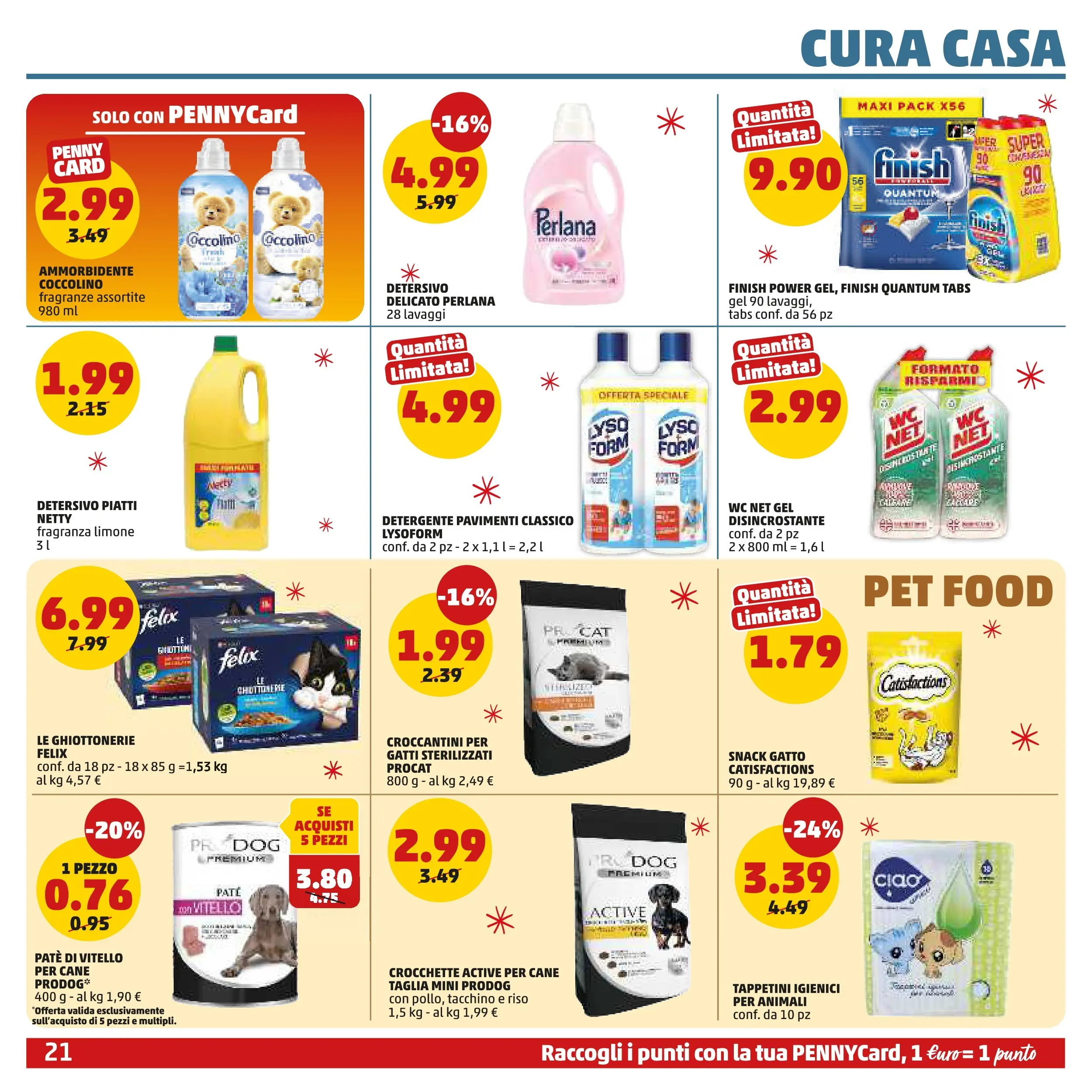 Volantino PENNY dal 15/12/2025 anteprima > (PENNY Bologna catalogo) | Pagina: 21 | Prodotti: Paté, Detergente, Vitello, WC