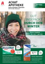 Achat Apotheke Achat Apotheke Tiefenstein - bis 26.12.2025