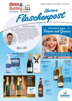 Entdecke - Getränke Oess & Bulling: Angebote ab 14.12.2025 gültig Entdecke - Getränke Oess & Bulling: Angebote ab 14.12.2025 gültig