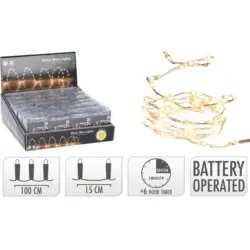 LED-Drahtlichterkette