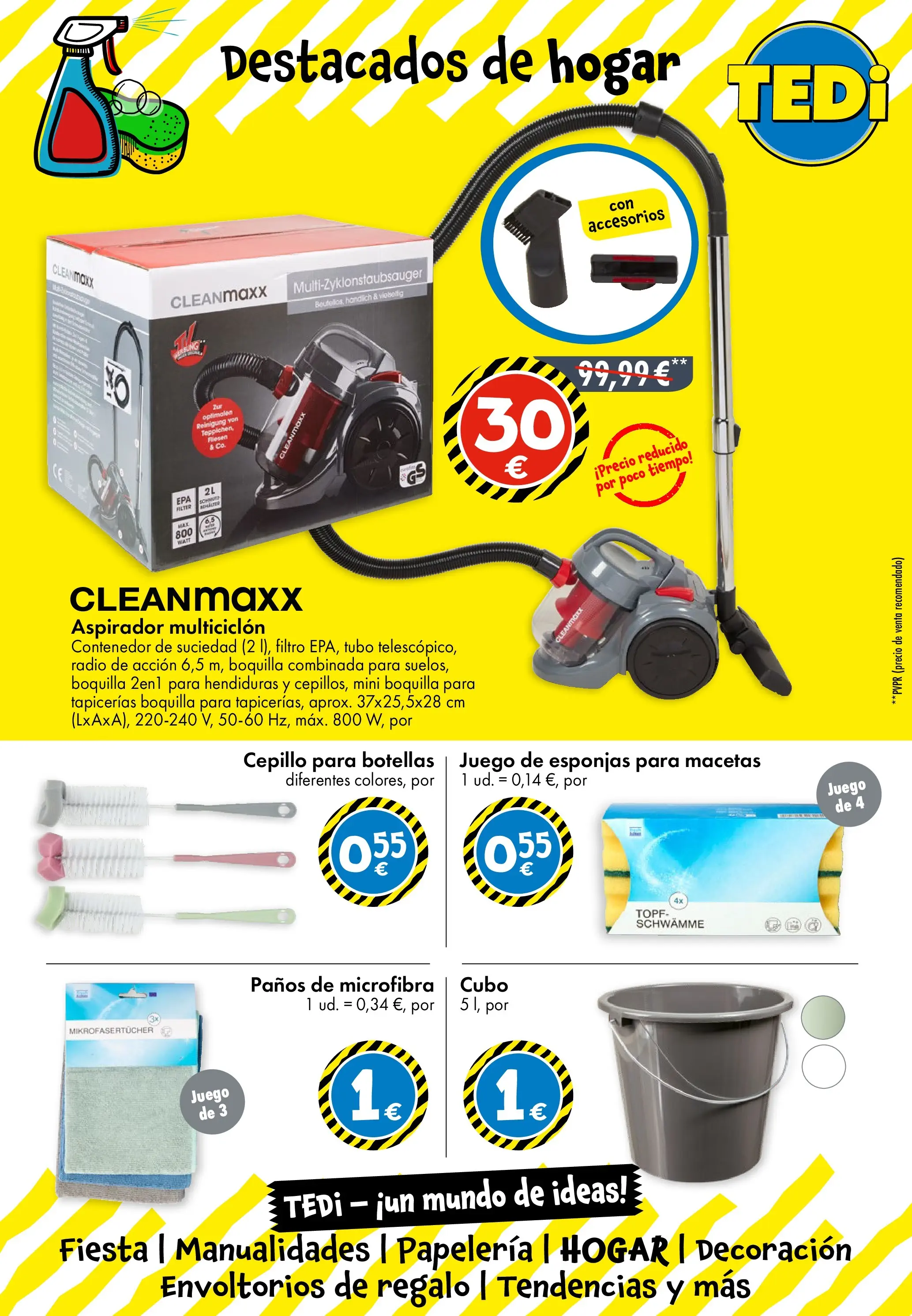 TEDi - folleto 19/12/2025 - 24/12/2025 | Página: 6 | Productos: Cepillo, Radio, Aspirador