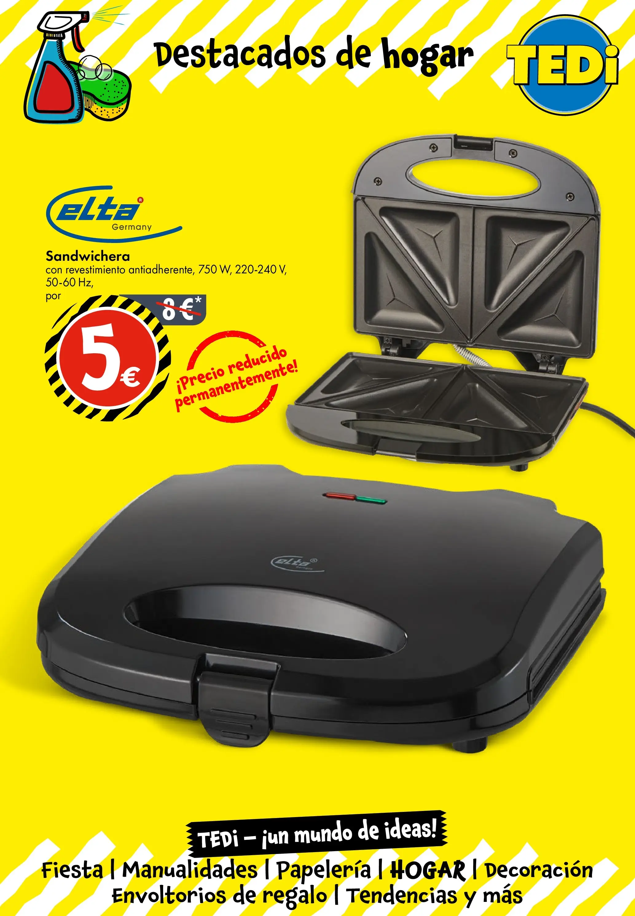 TEDi - folleto 19/12/2025 - 24/12/2025 | Página: 7 | Productos: Sandwichera